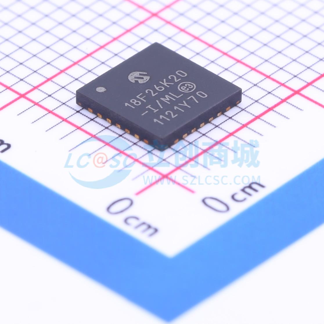 点击查看大图 PIC18F26K20-I/ML实物图