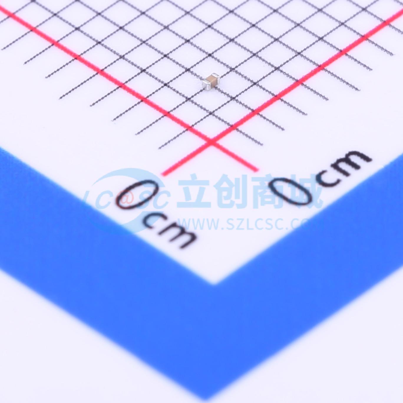 点击查看大图 GRM033R71H152KA12D实物图