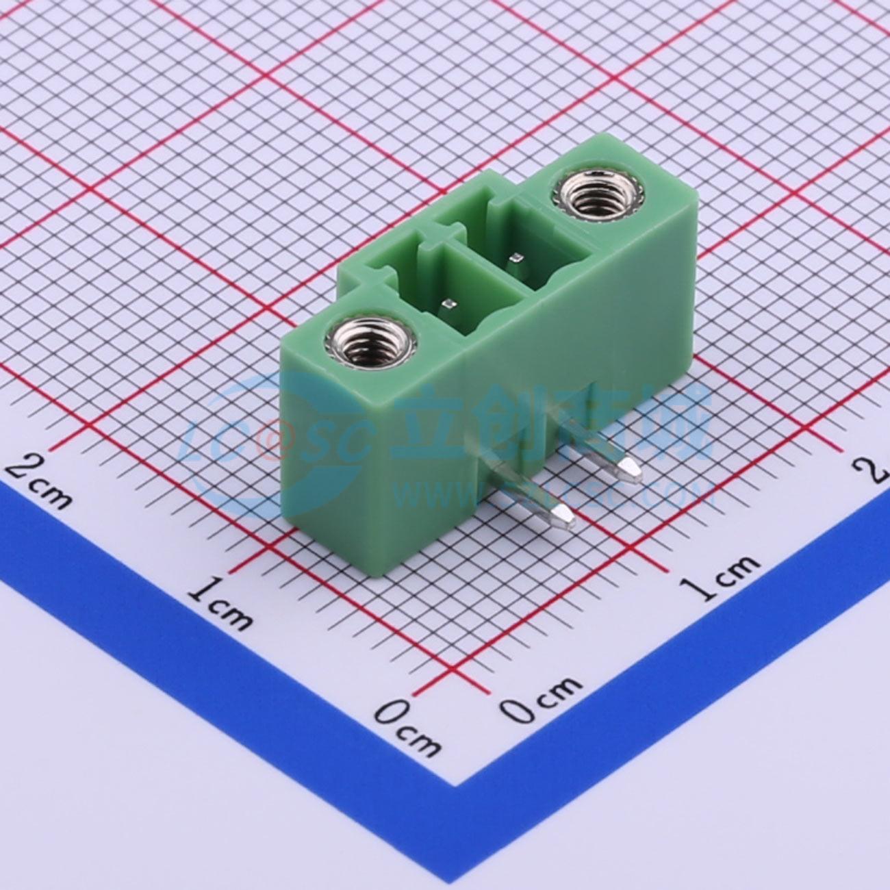 点击查看大图 KF2EDGRM-3.81-2P实物图