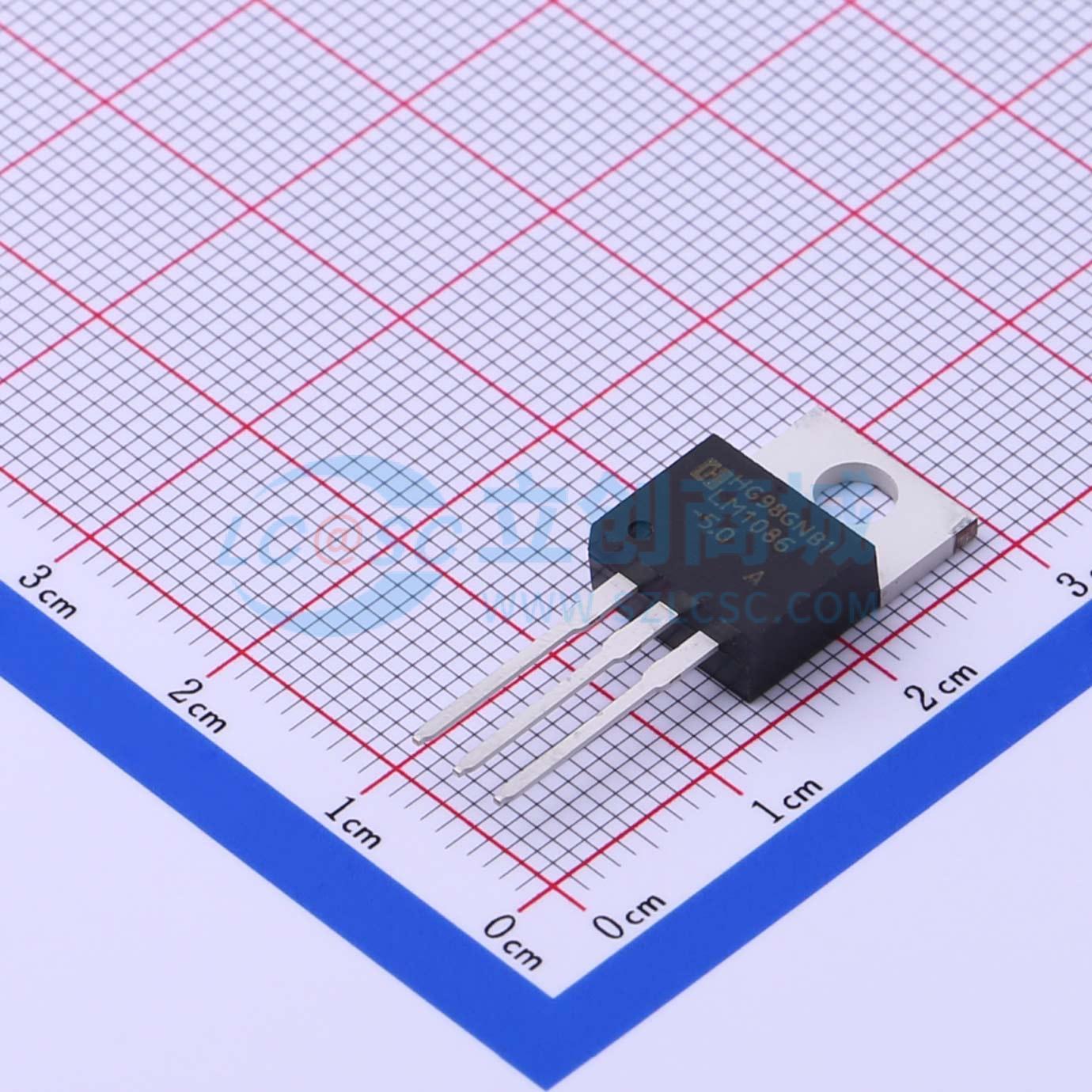 点击查看大图 LM1086T-5.0实物图