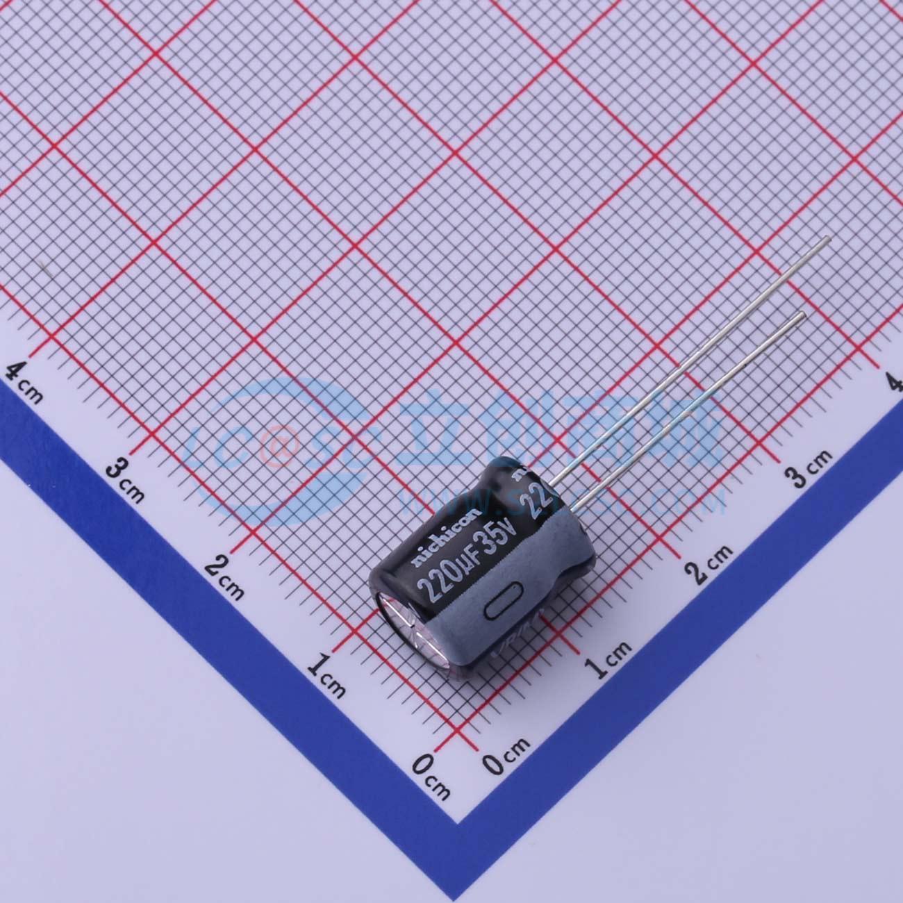 点击查看大图 UVR1V221MPD实物图