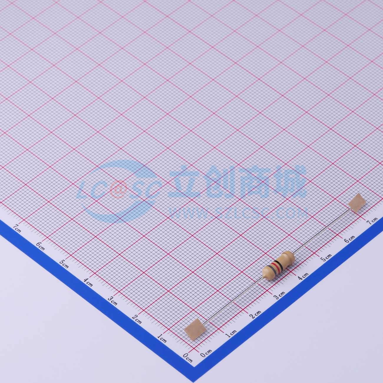 点击查看大图 RD 1W 82R J T/B A1实物图