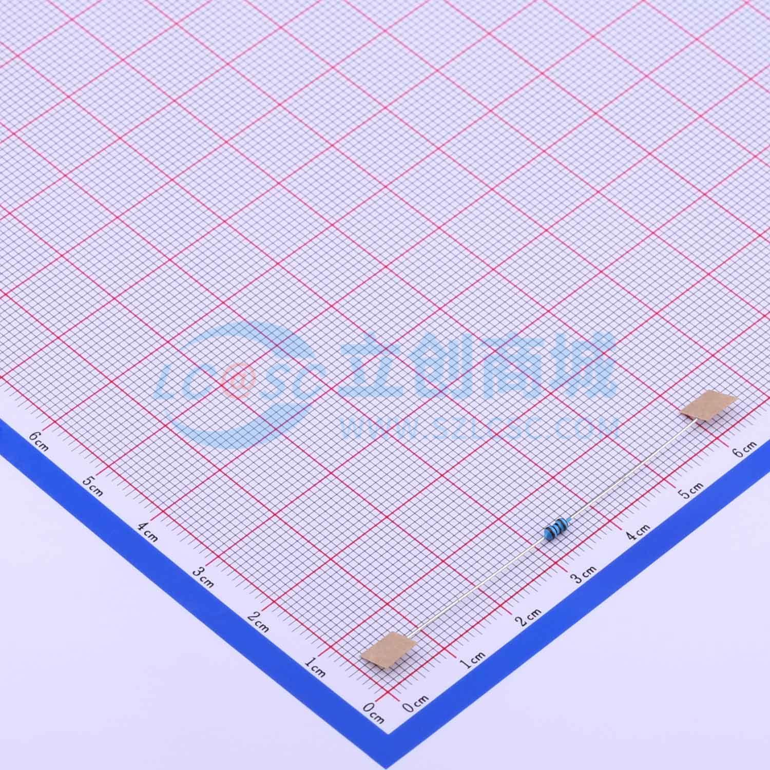 点击查看大图 RN 1/8W 1K F T/B A1实物图