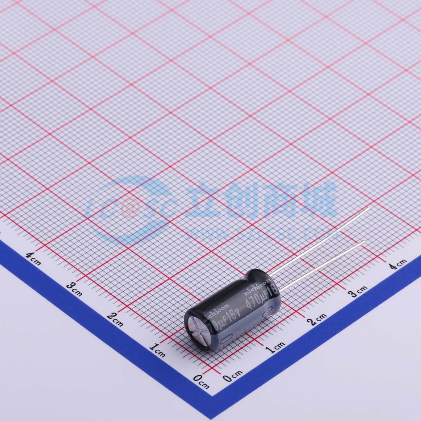 点击查看大图 UHE1C471MPD实物图