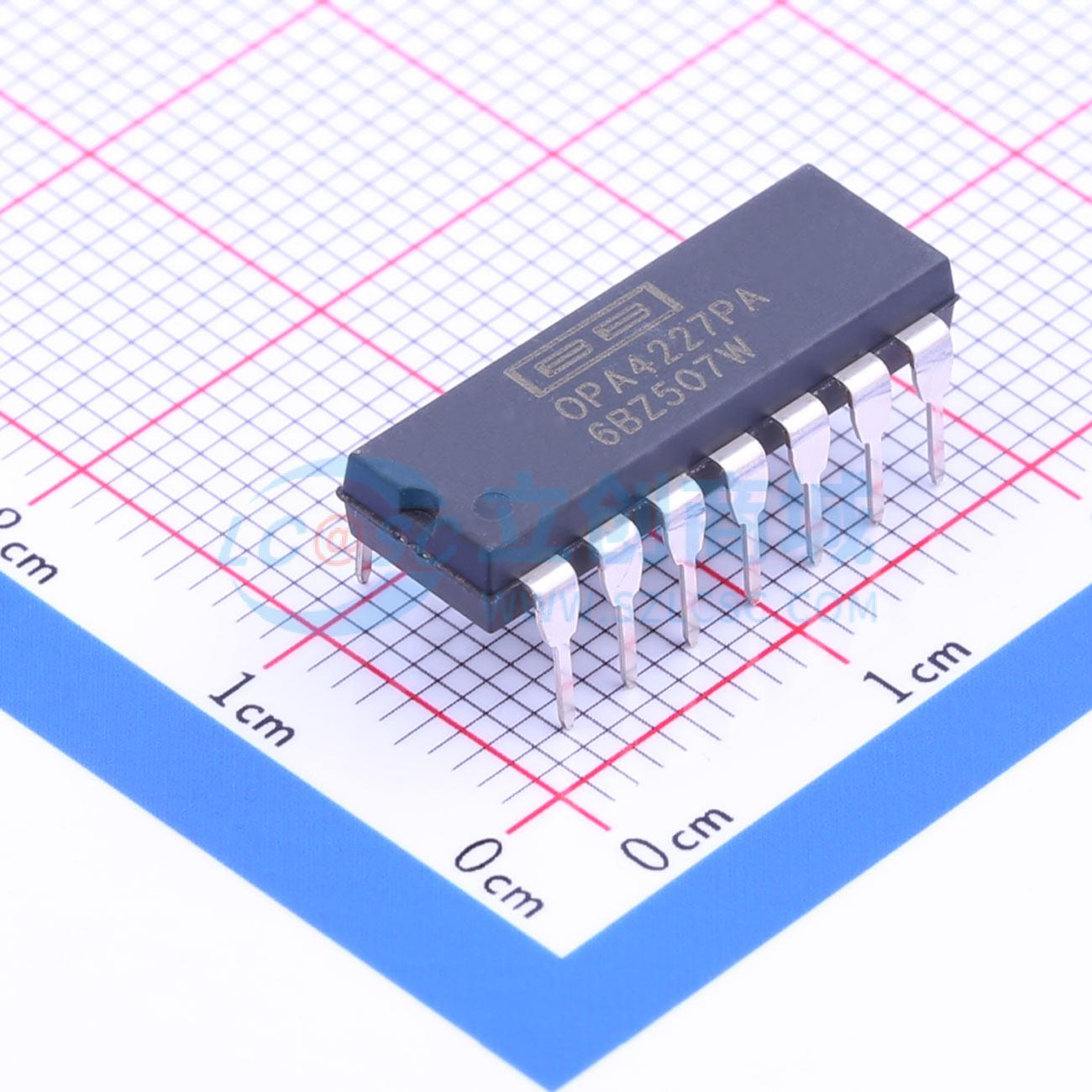 点击查看大图 OPA4227PA实物图