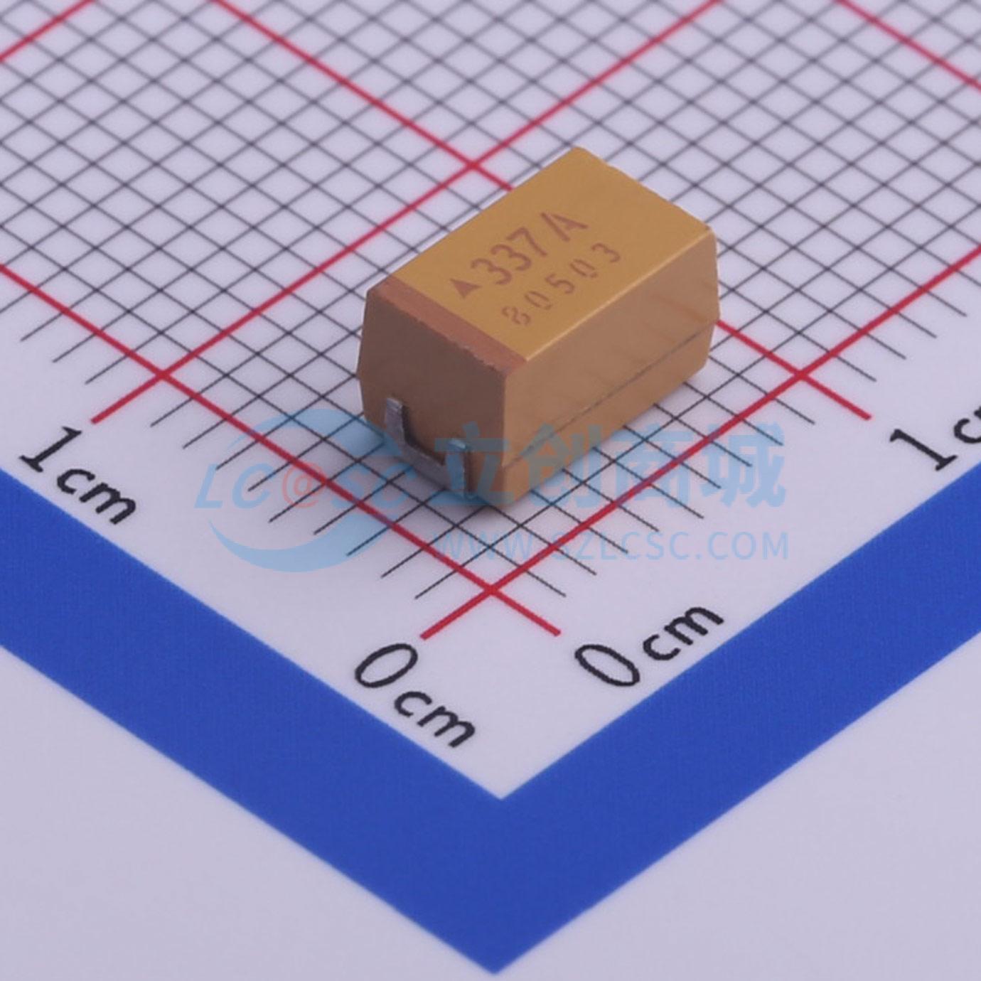 点击查看大图 TPSE337M010R0040实物图