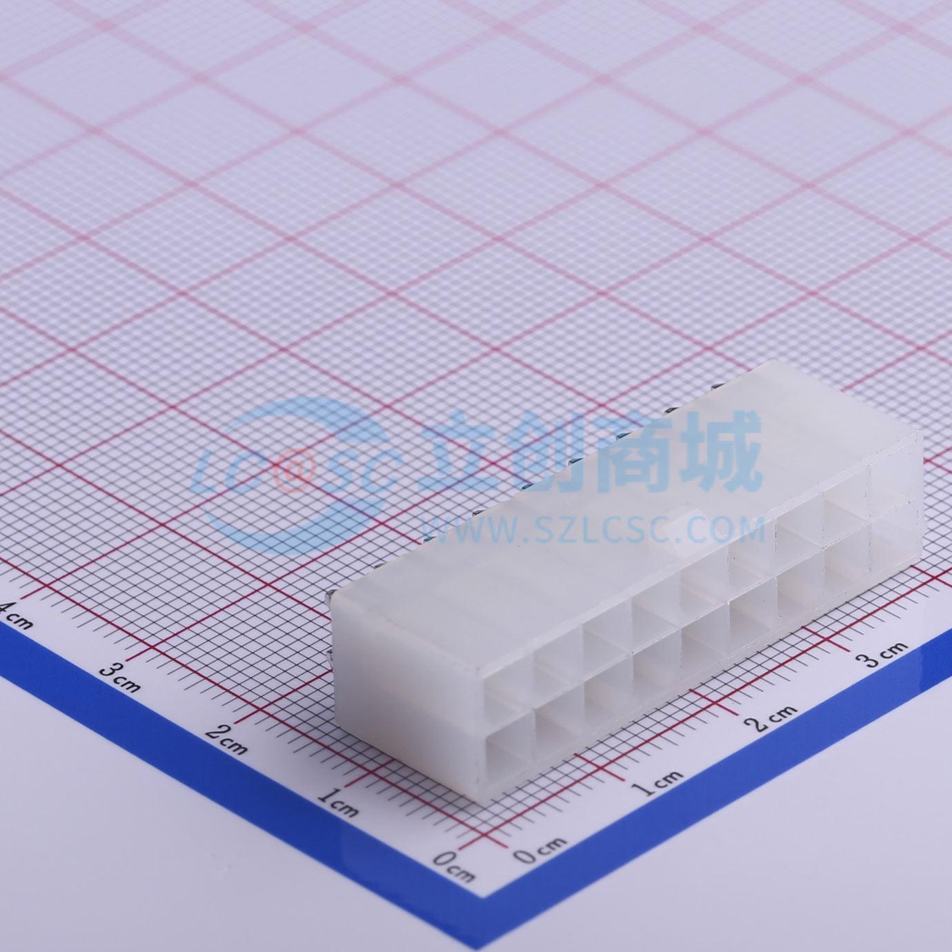 点击查看大图 5557S-2*9P实物图