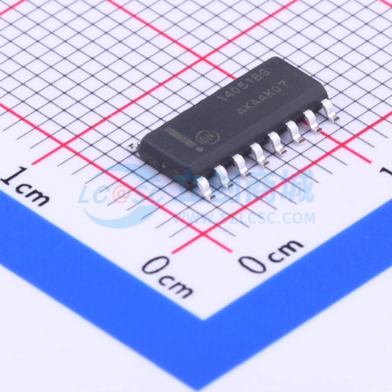 点击查看大图 MC14051BDG实物图