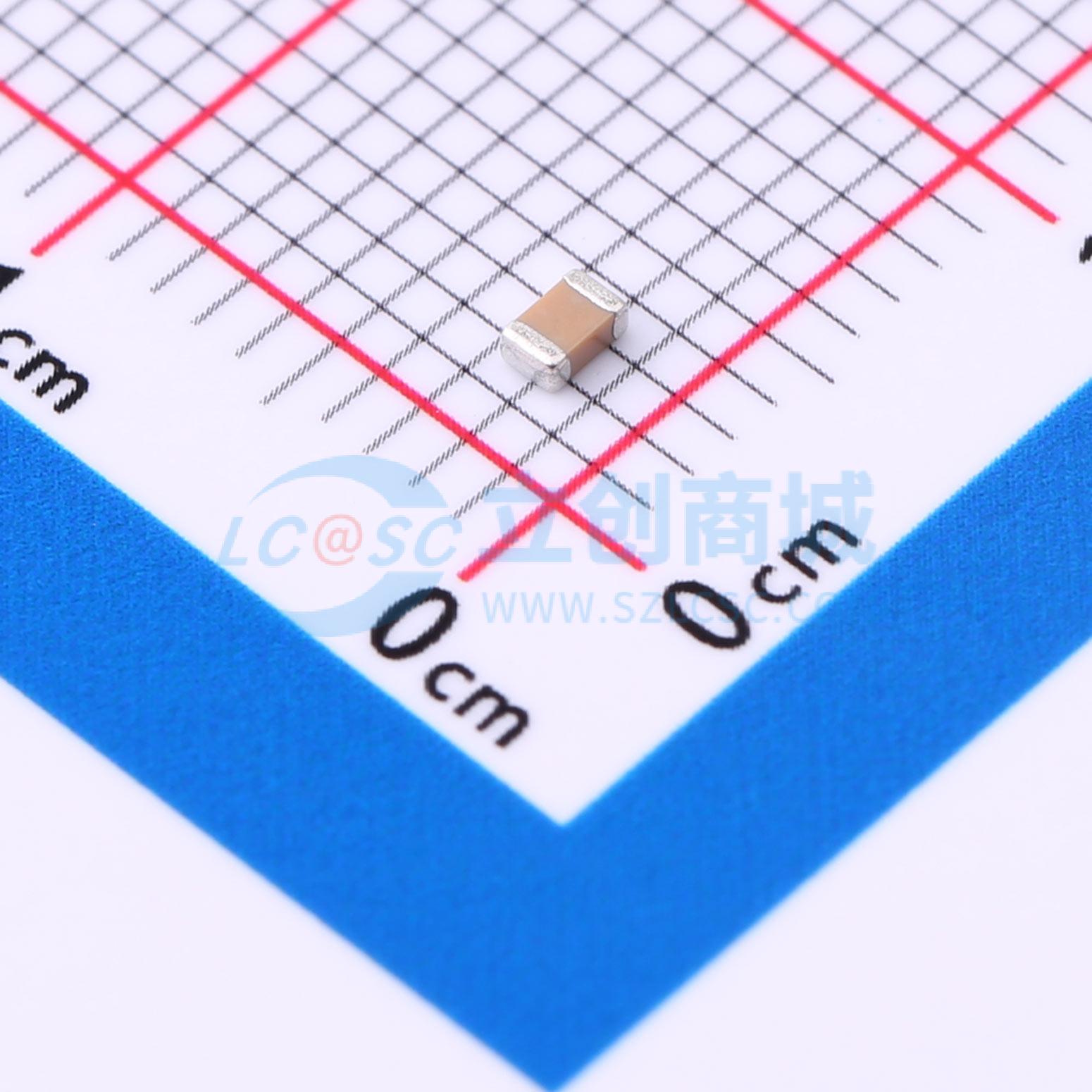 点击查看大图 HGC0805R7332K500NTHJ实物图