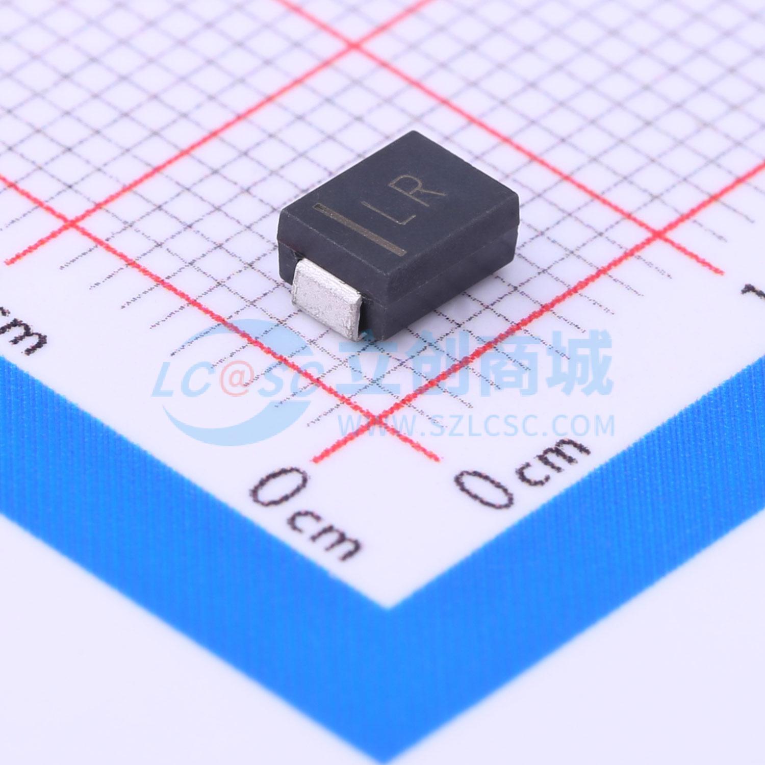 点击查看大图 SMBJ17A实物图