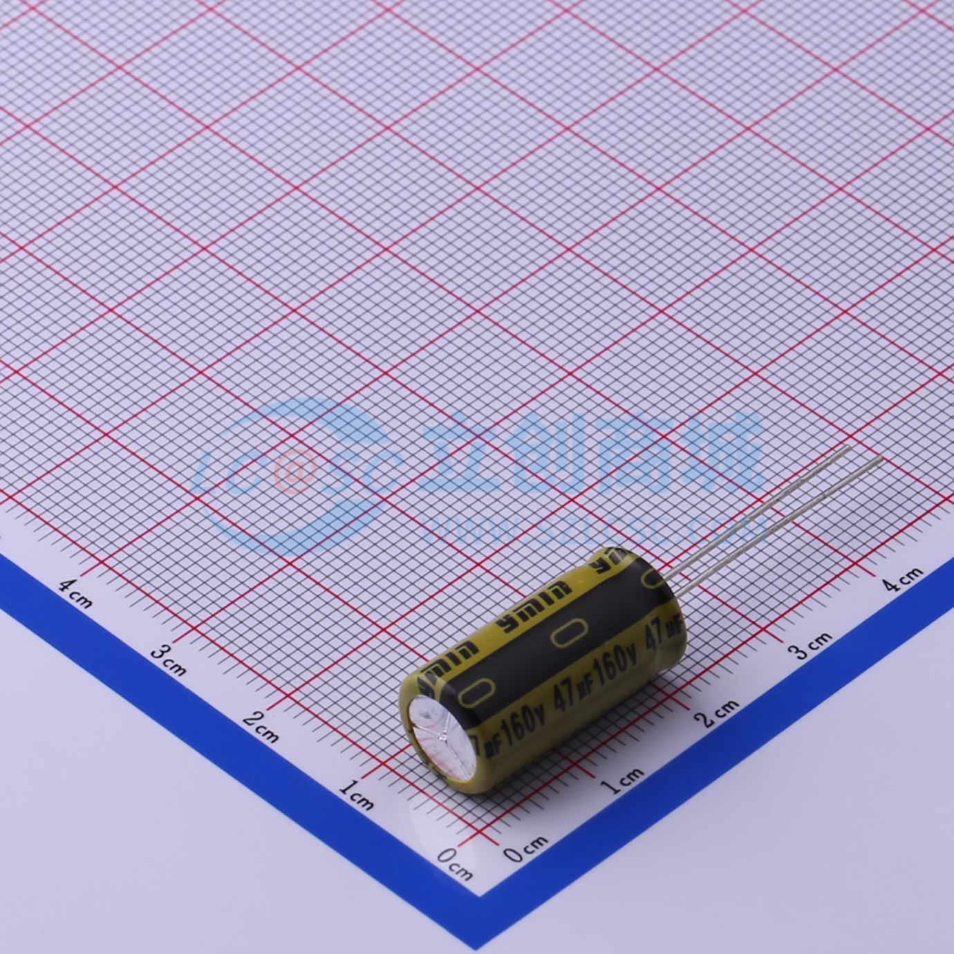 点击查看大图 LKME2002C470MF实物图