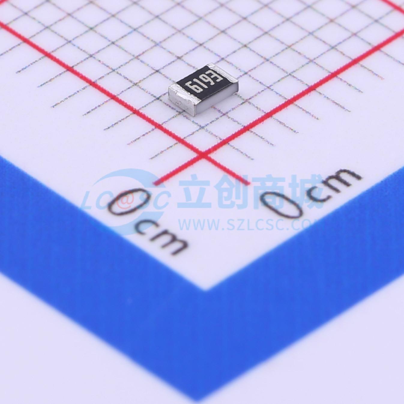 点击查看大图 AC0805FR-07619KL实物图