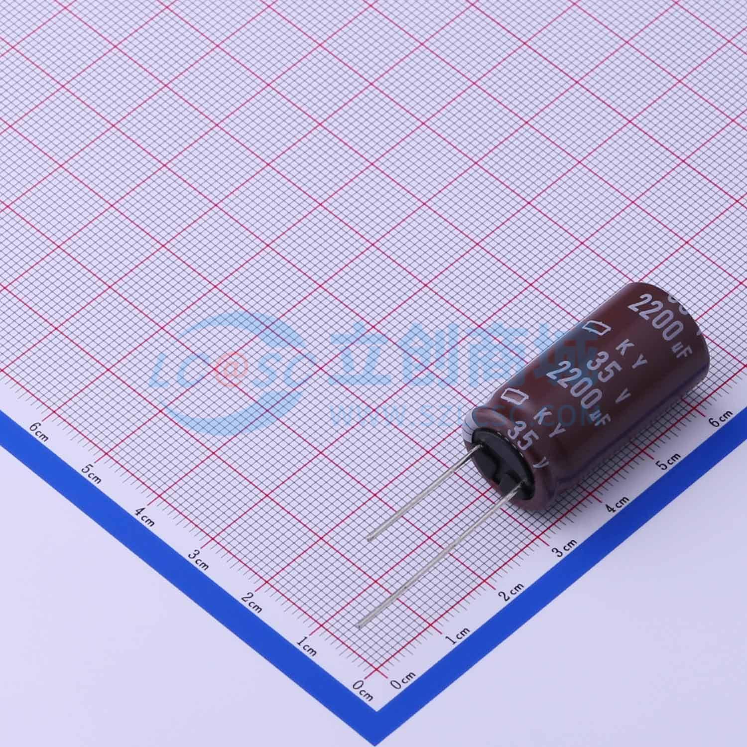 点击查看大图 EKY-350ELL222MLN3S实物图