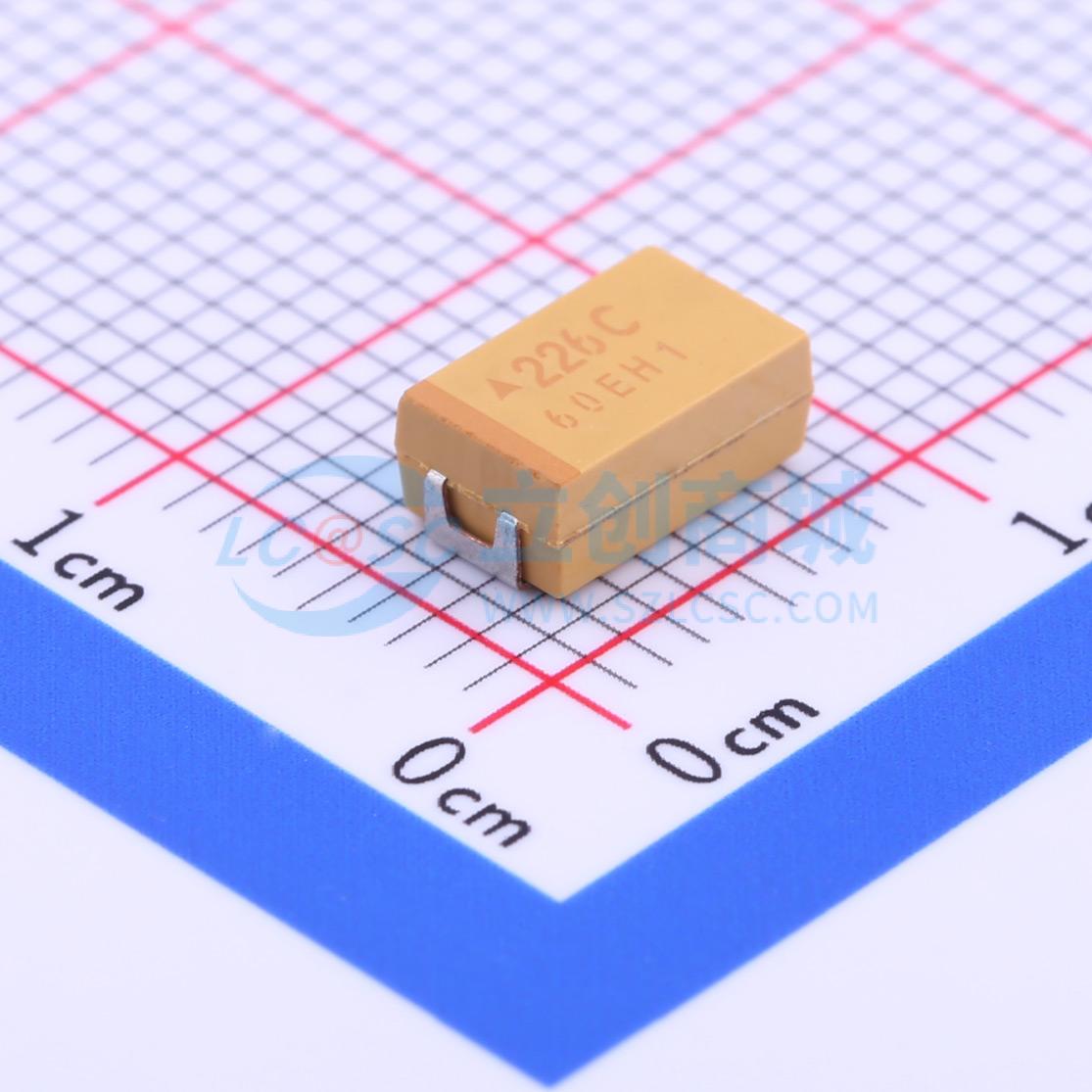 点击查看大图 TAJD226K016RNJ实物图