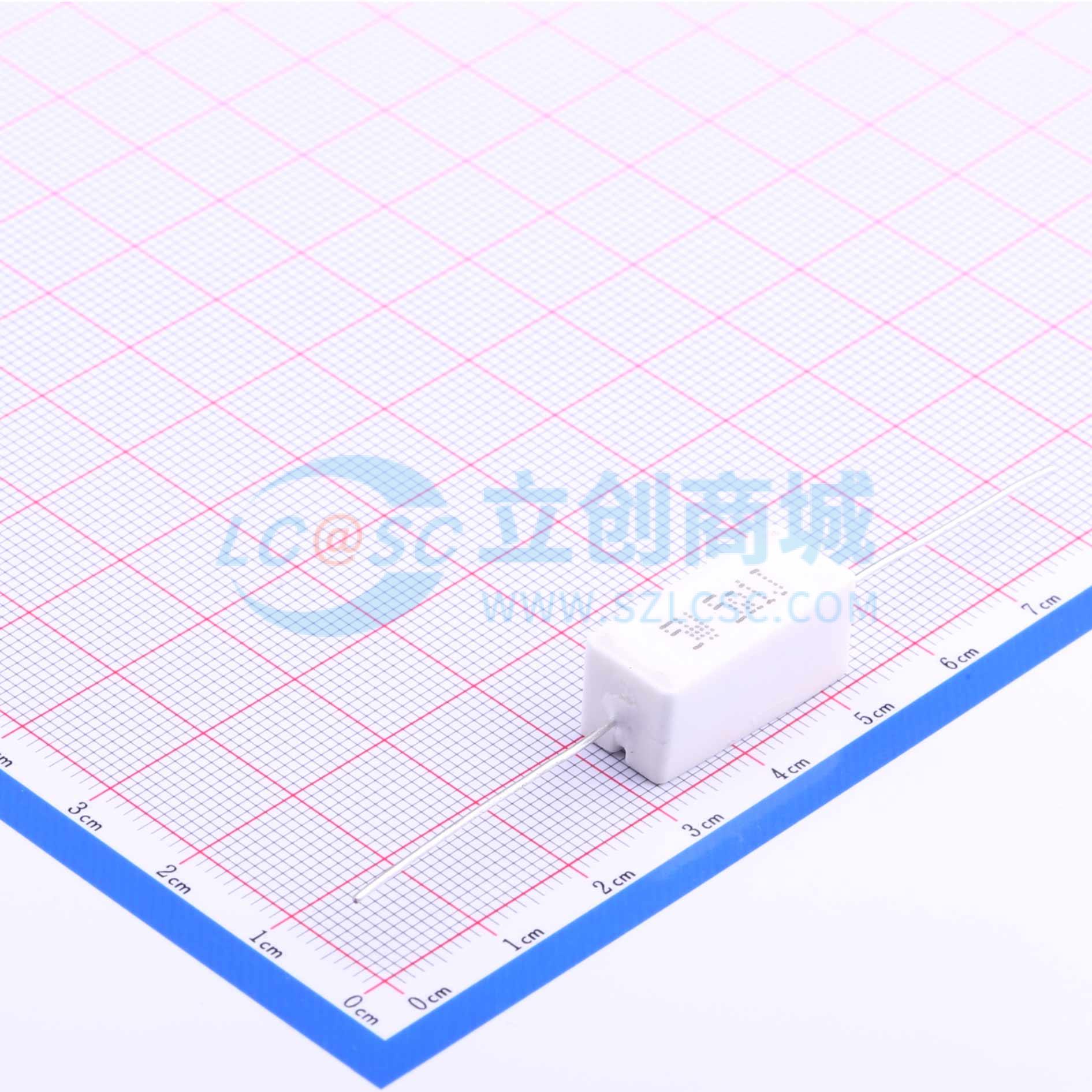 点击查看大图 CR-L5W5.1Ω 5% P实物图