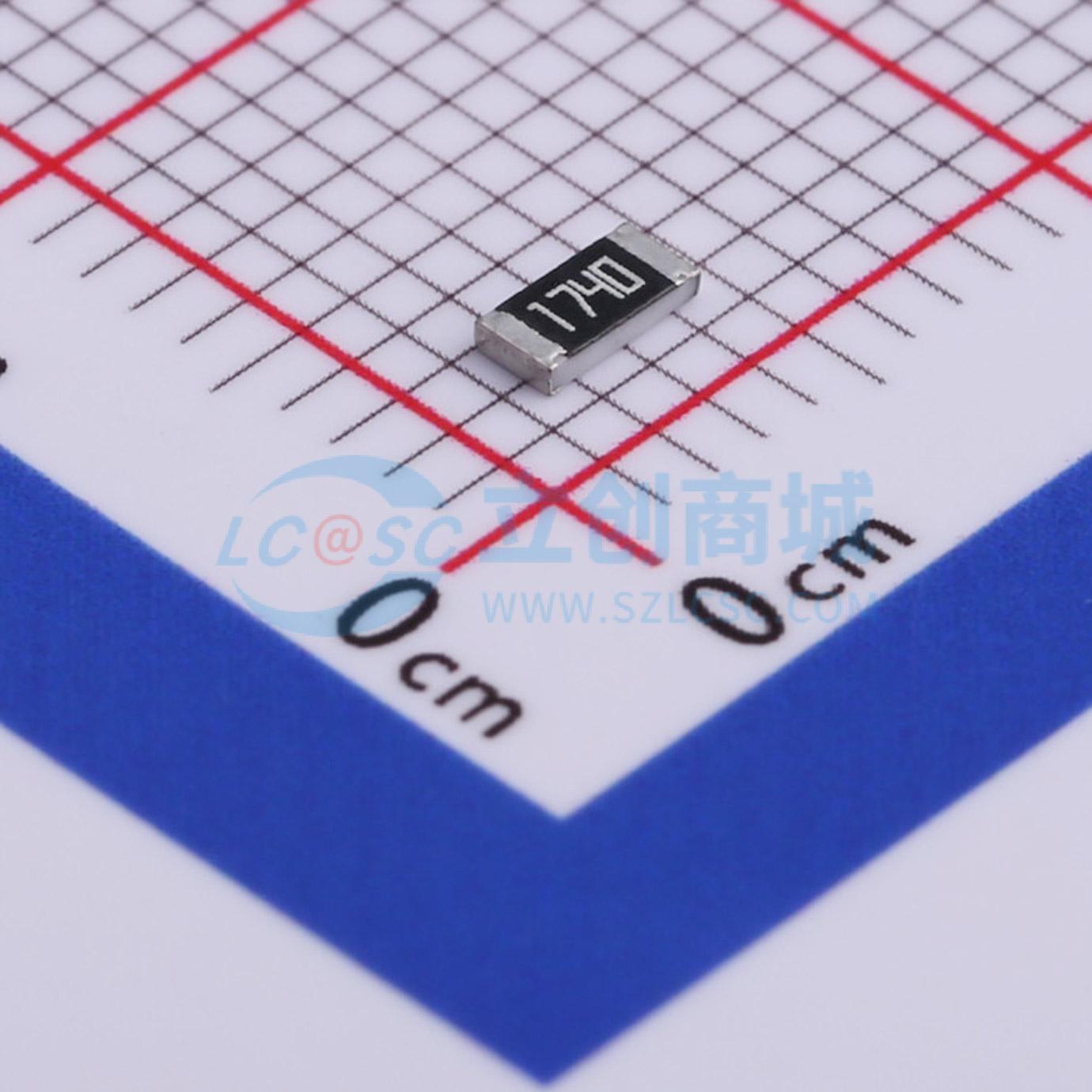 点击查看大图 RC1206FR-07174RL实物图