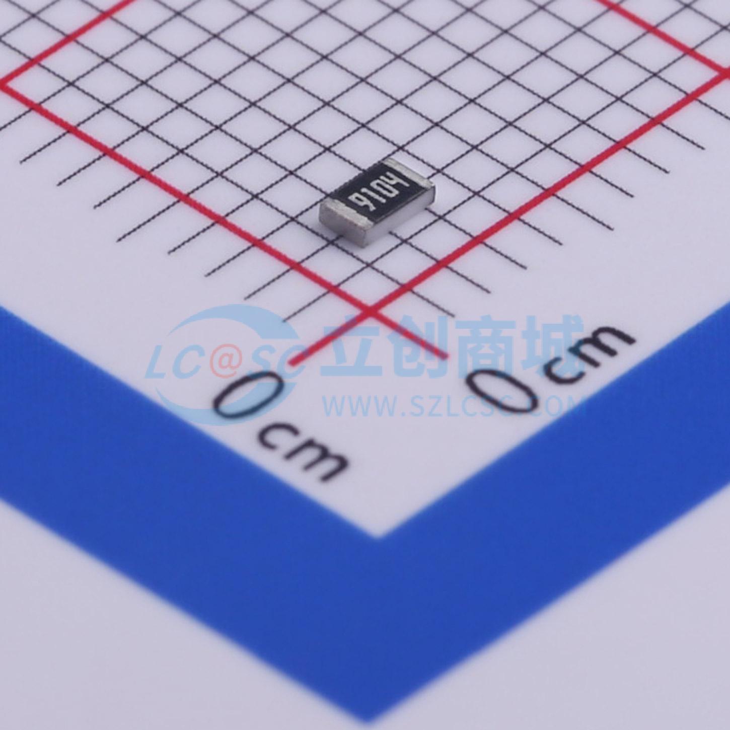 点击查看大图 RC0805FR-079M1L实物图