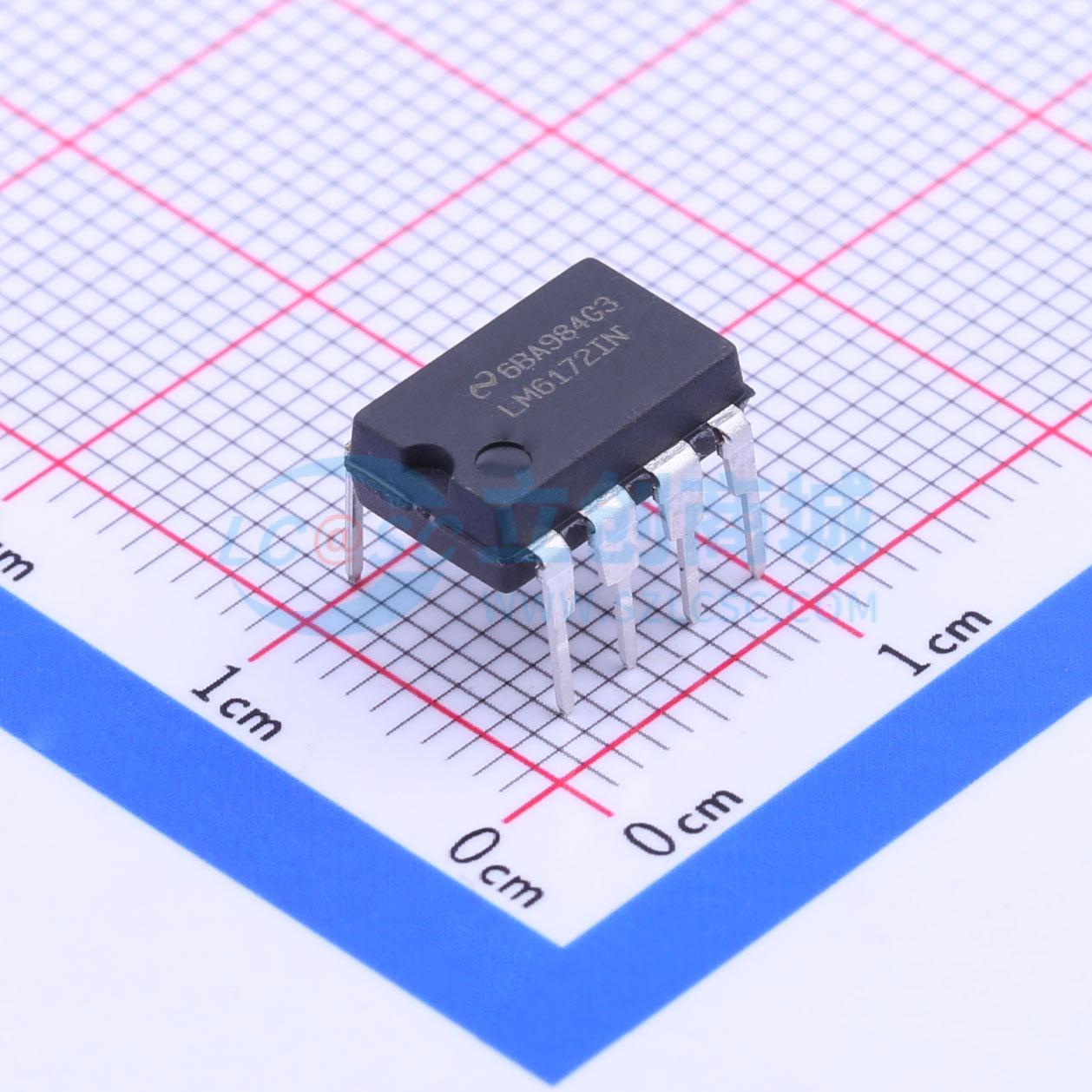 点击查看大图 LM6172IN/NOPB实物图