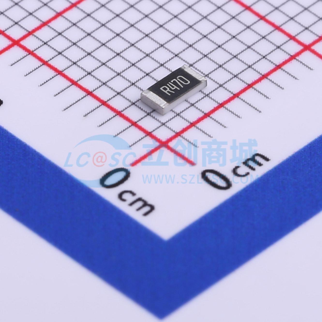 点击查看大图 1206W3F470LT5E实物图