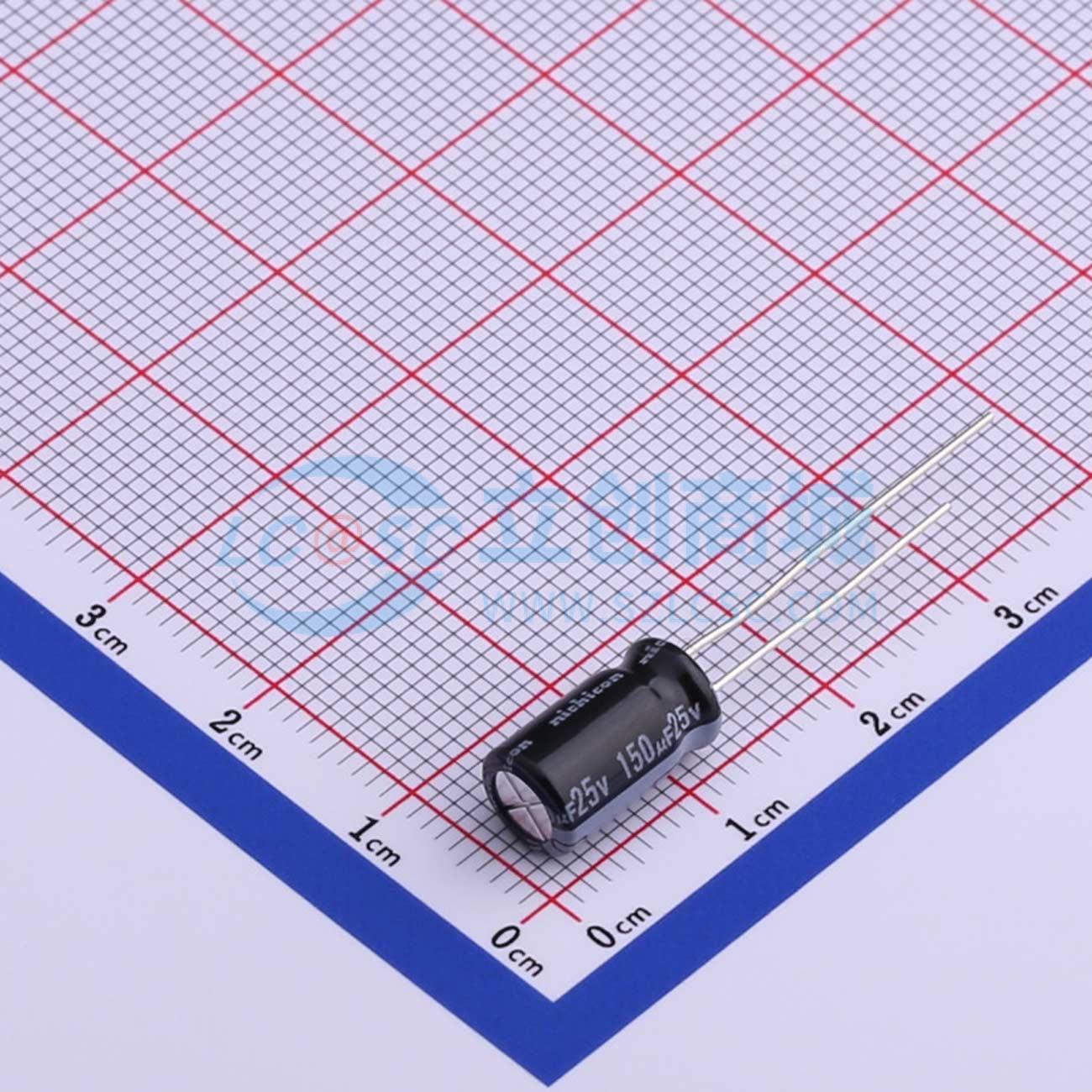 点击查看大图 UHV1E151MED实物图