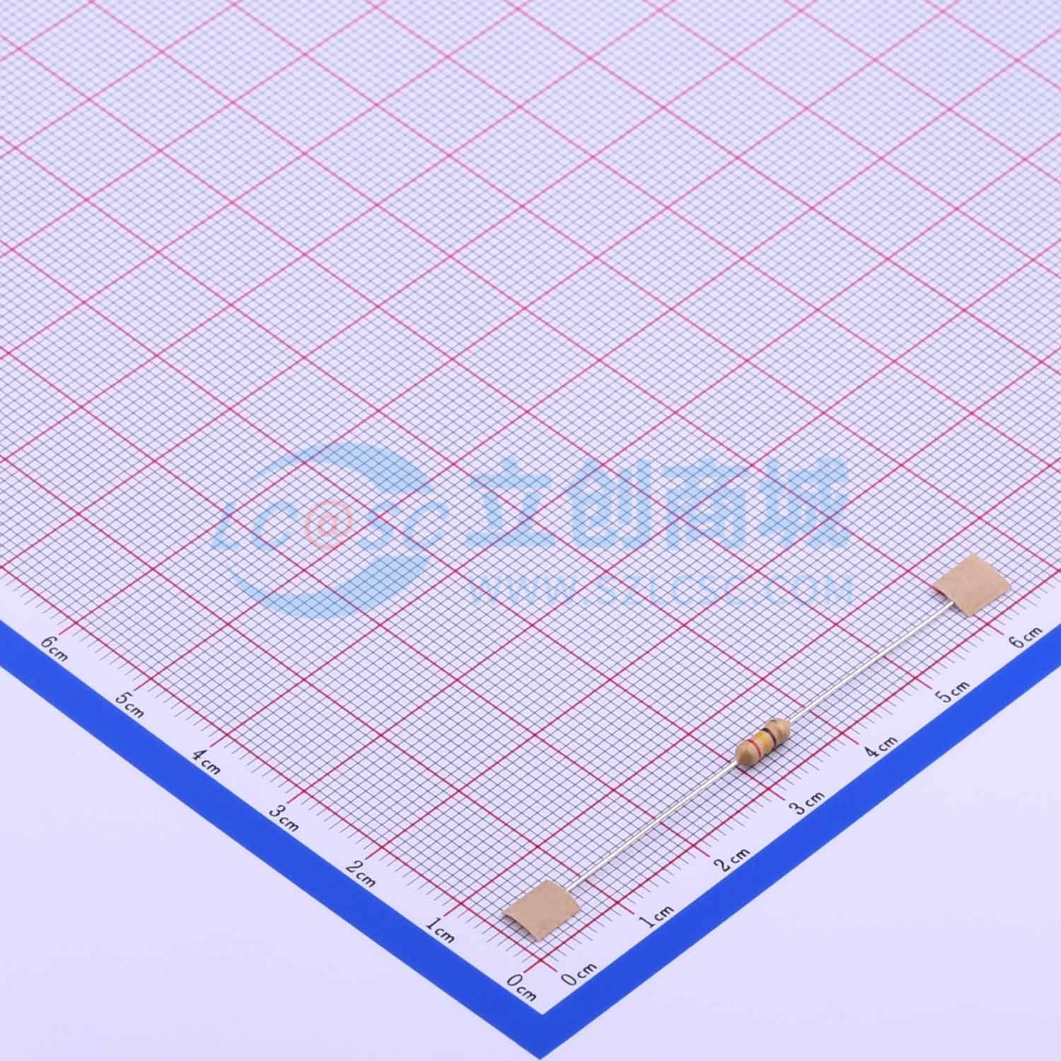 点击查看大图 RD 1/4W 240R J T/B A1实物图