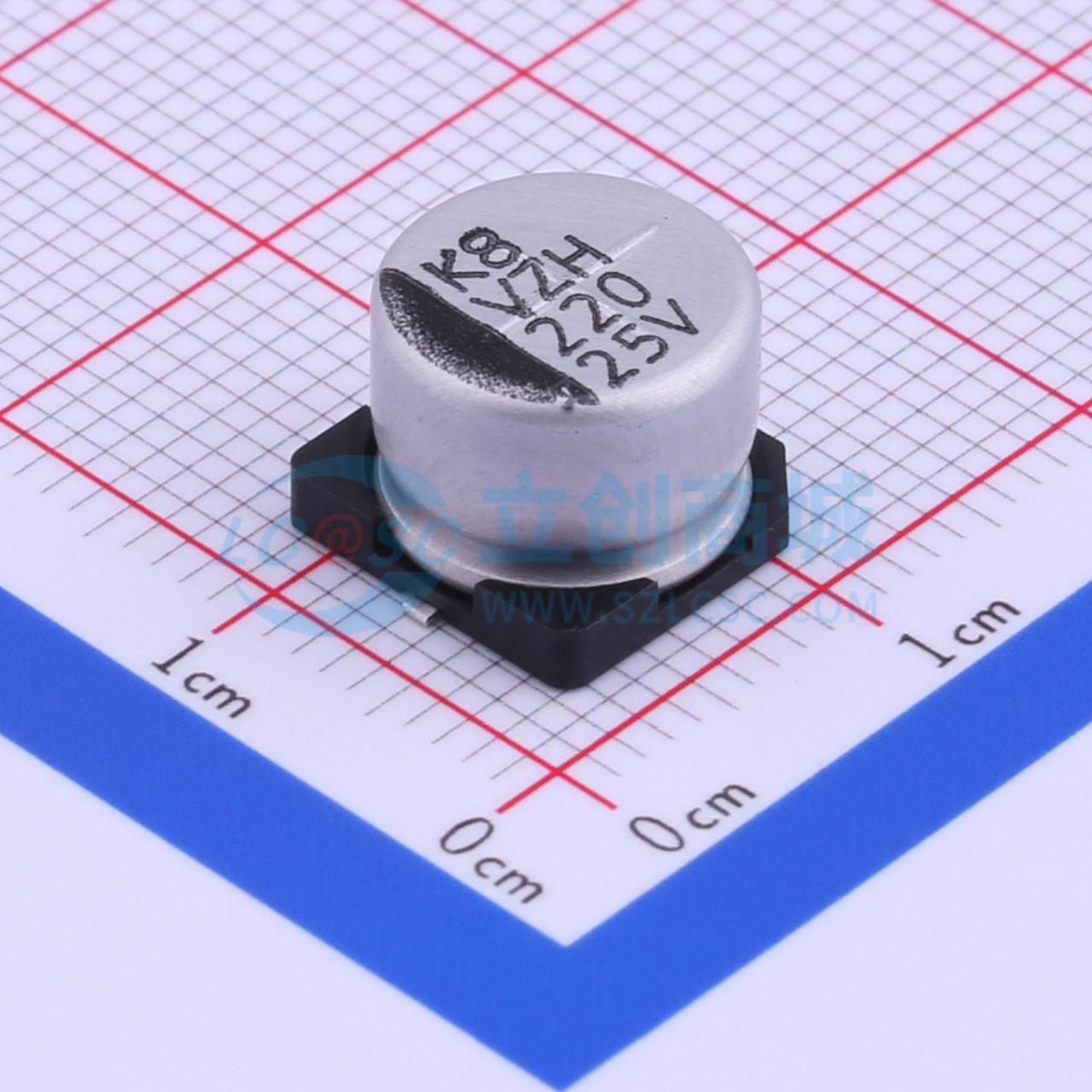 VZH221M1ETR-1008实物图