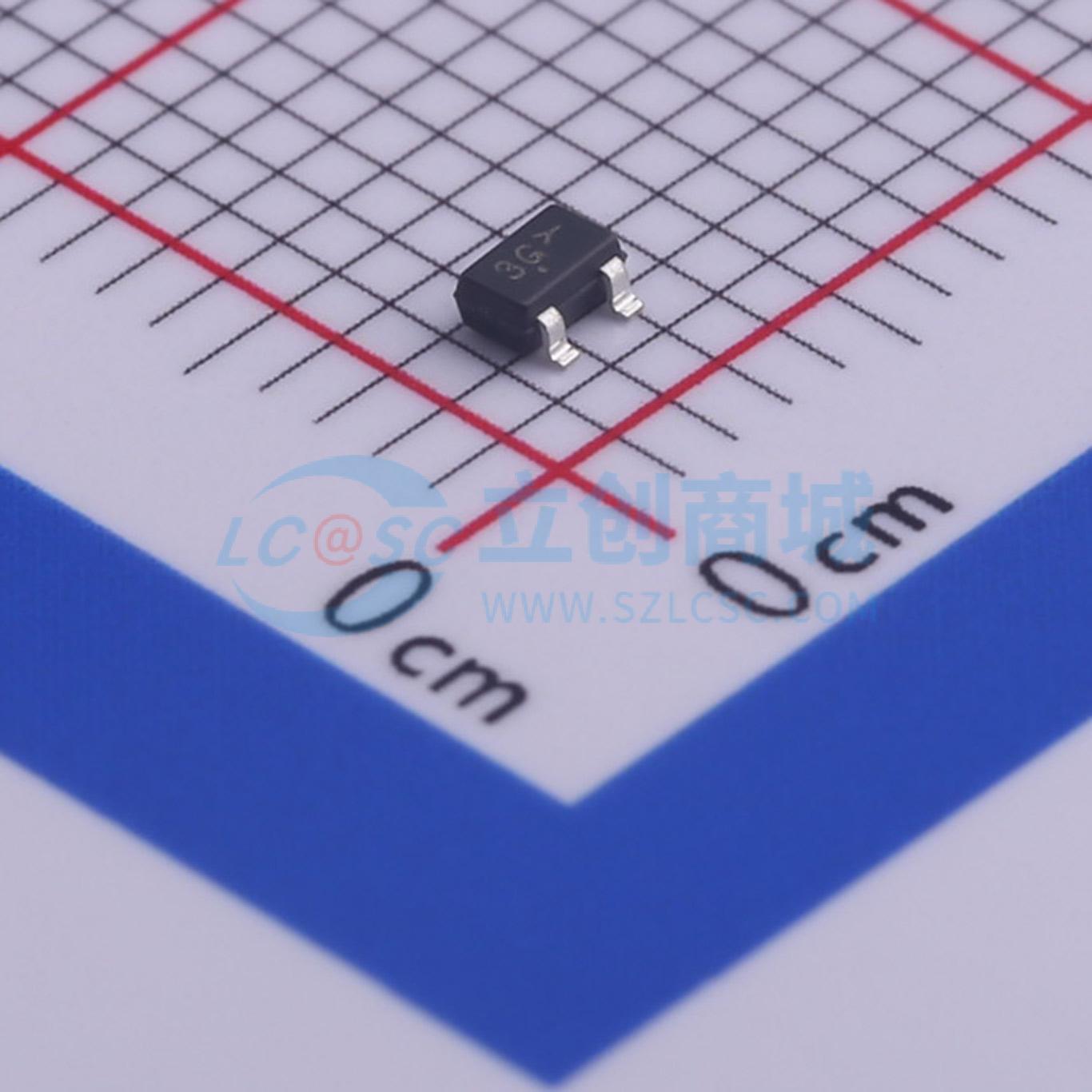 点击查看大图 BC857CWT1G实物图