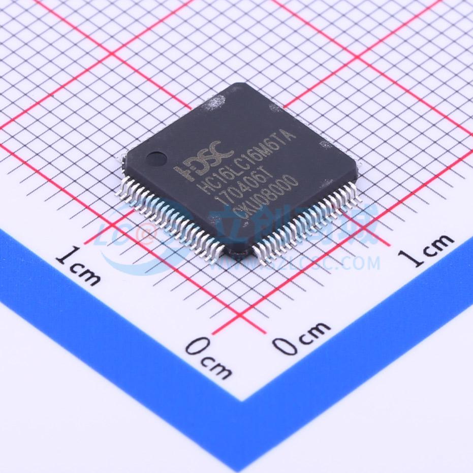 点击查看大图 HC16LC16M6TA-LQ80实物图