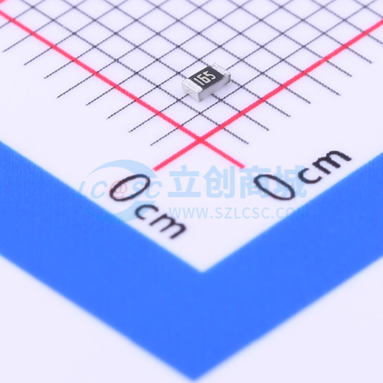 点击查看大图 0603WAJ0165T5E实物图