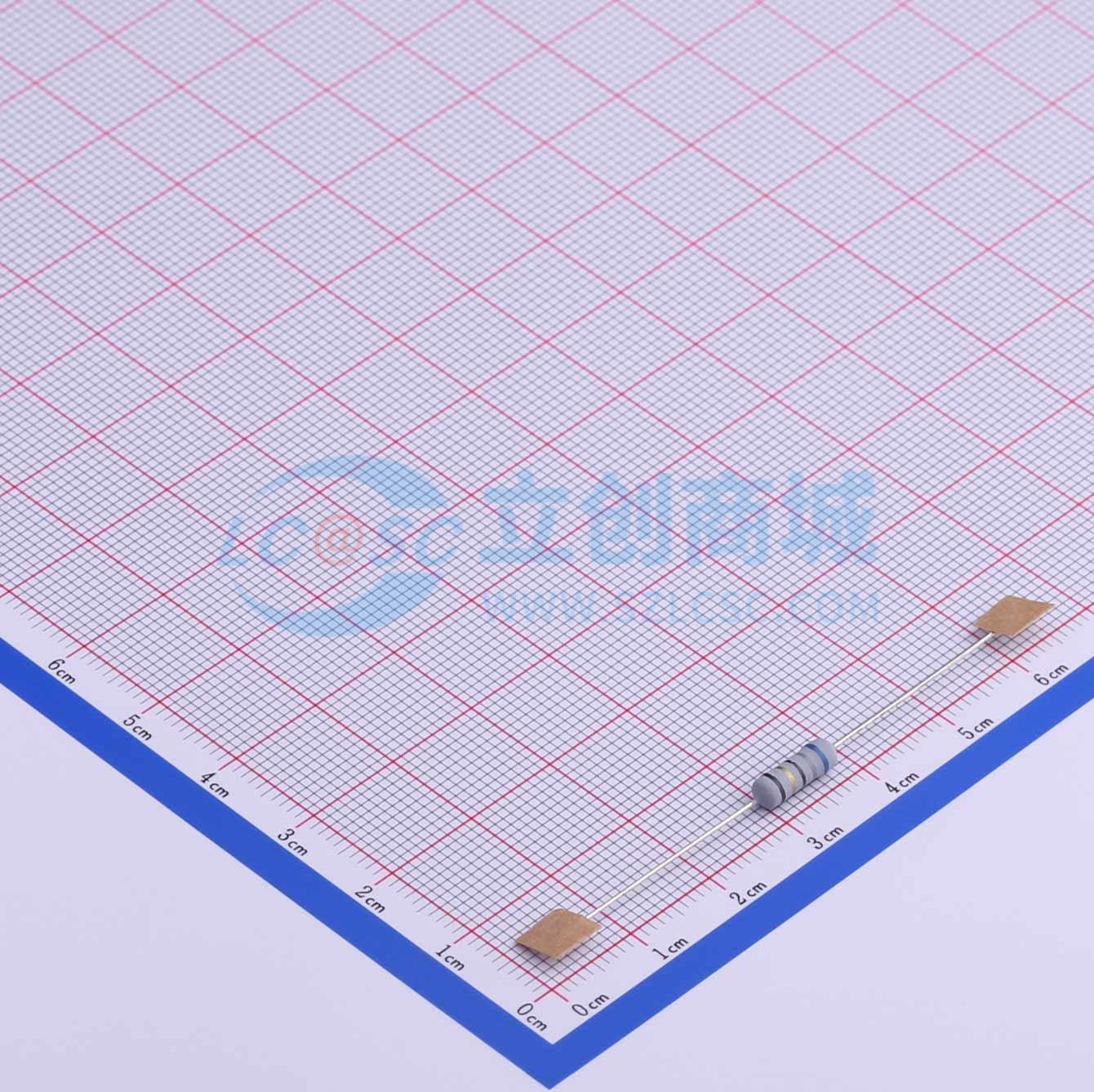 KNP1/2W-68Ω±5%-XT52实物图