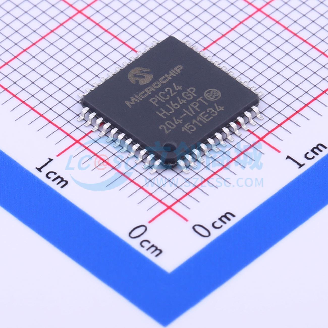PIC24HJ64GP204-I/PT实物图