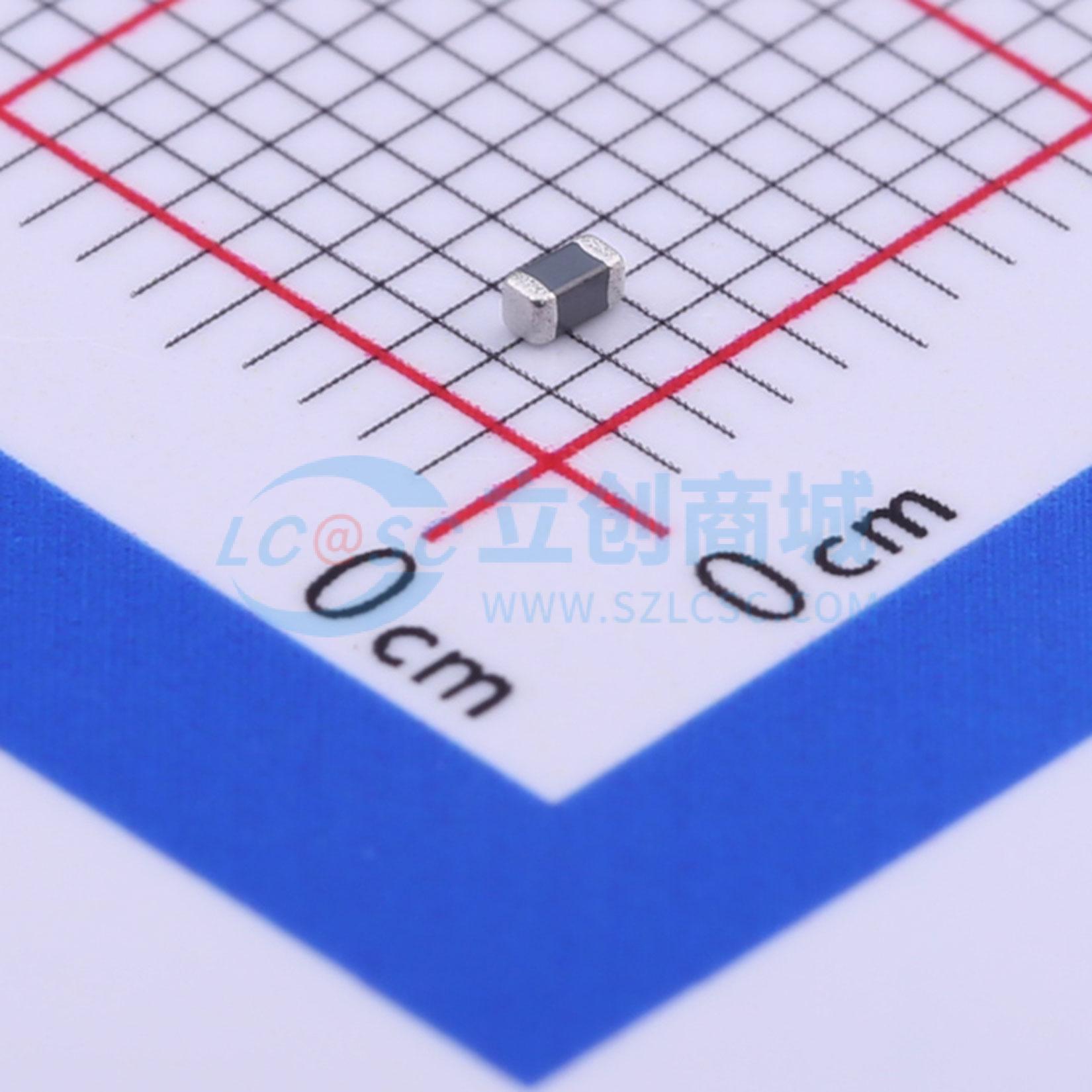 点击查看大图 MLZ1608DR10DTD25实物图