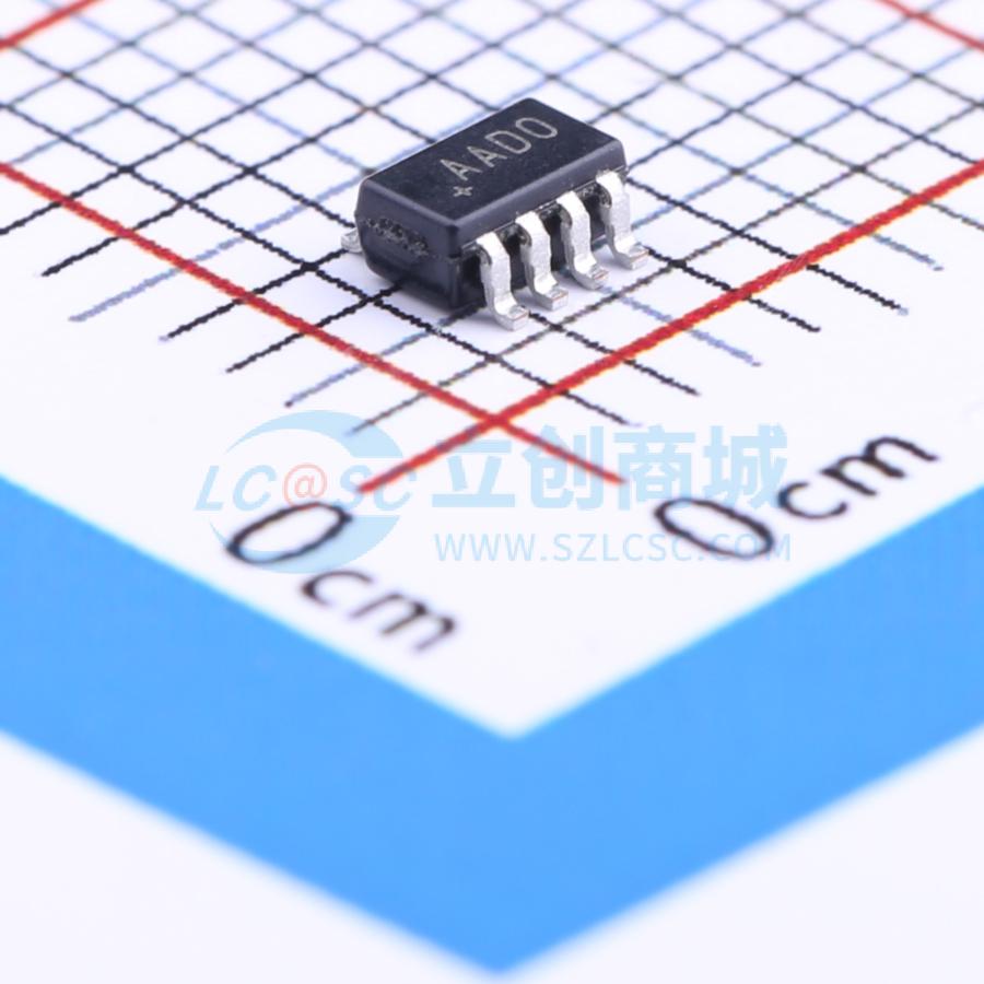 点击查看大图 MAX9112EKA+T实物图