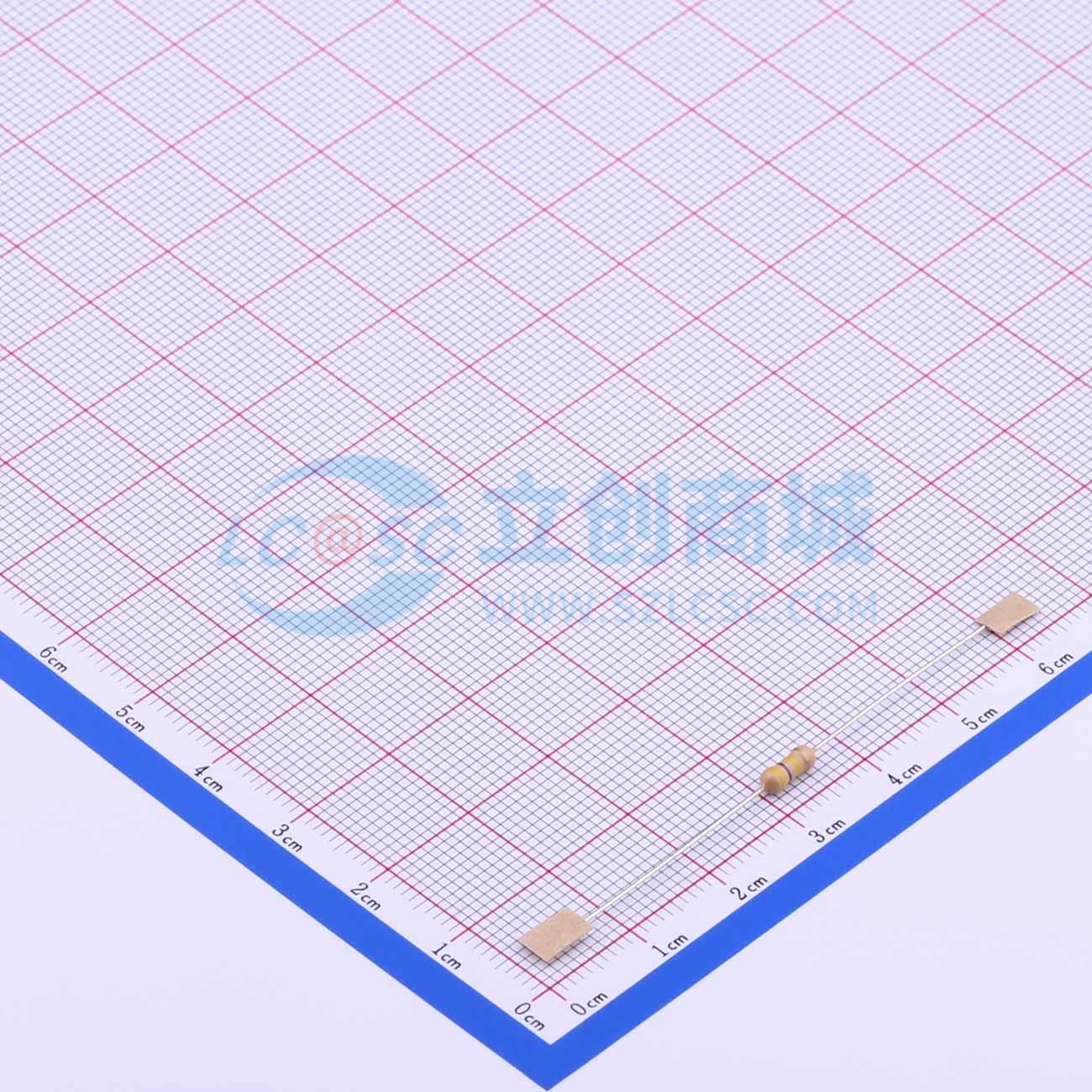 点击查看大图 RD1/4W470KJT/BA1实物图