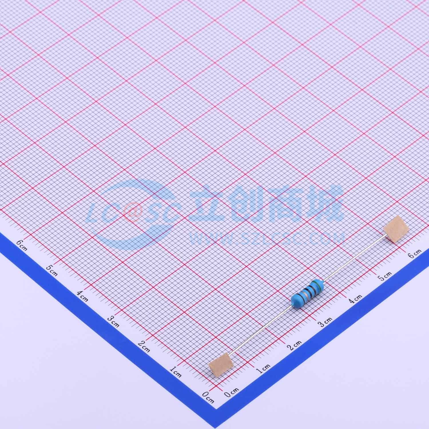 RN 1/2W 51R F T/B A1实物图