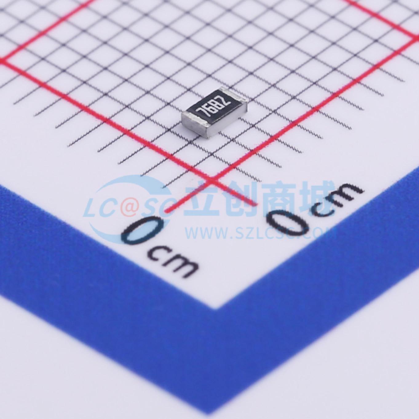 点击查看大图 RC0805FR-0776K8L实物图