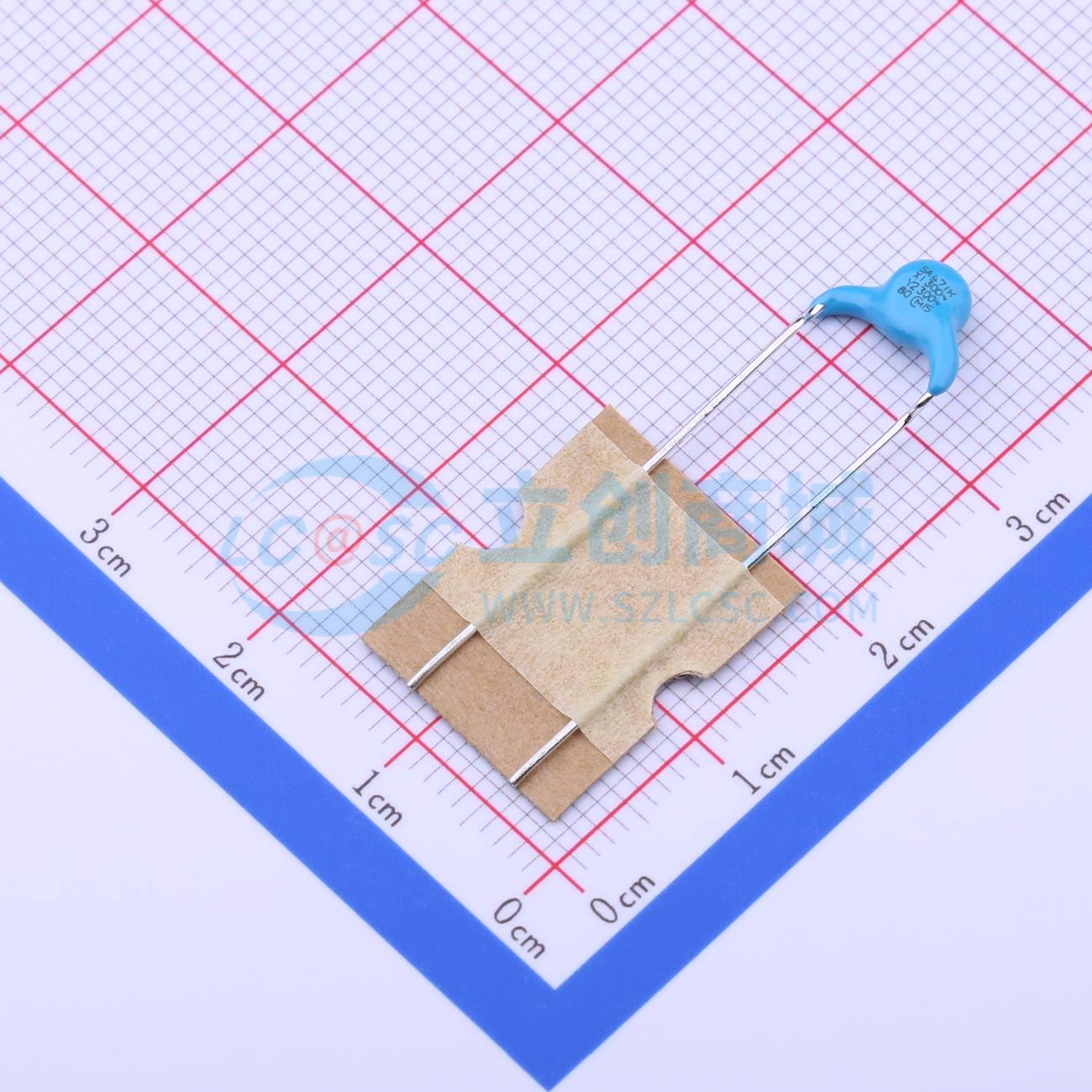 点击查看大图 DE2B3SA471KN3AX02F实物图