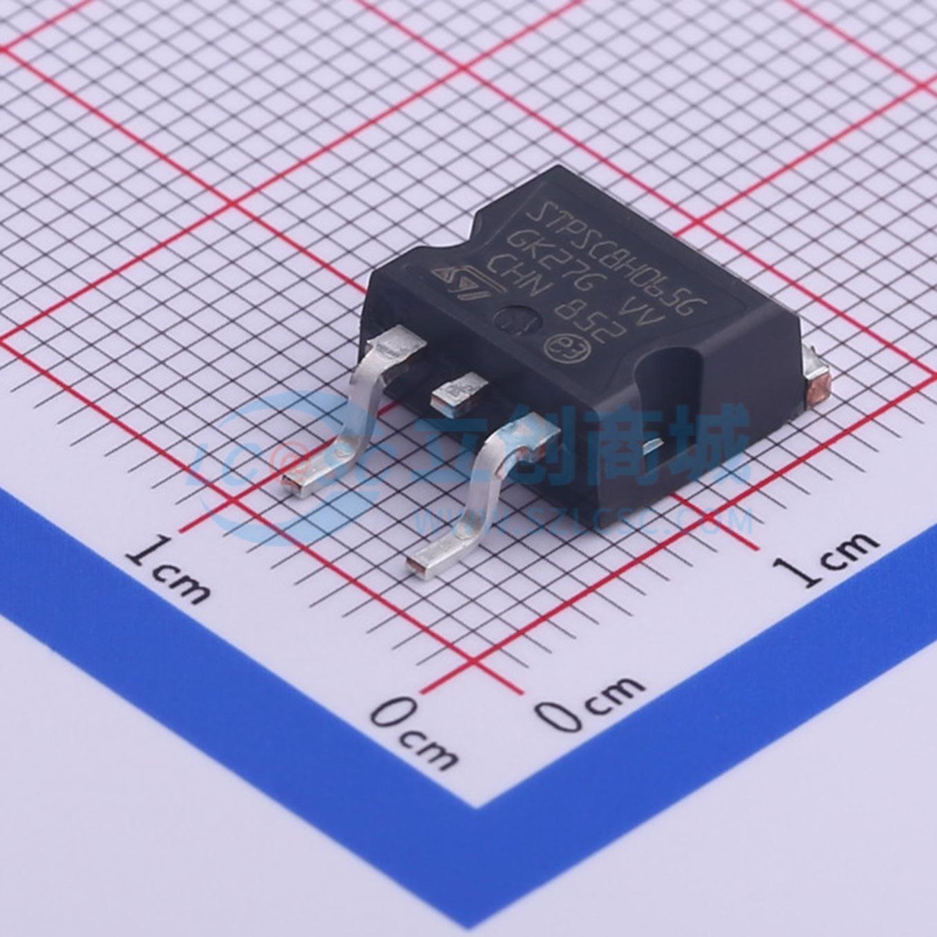 点击查看大图 STPSC8H065G-TR实物图