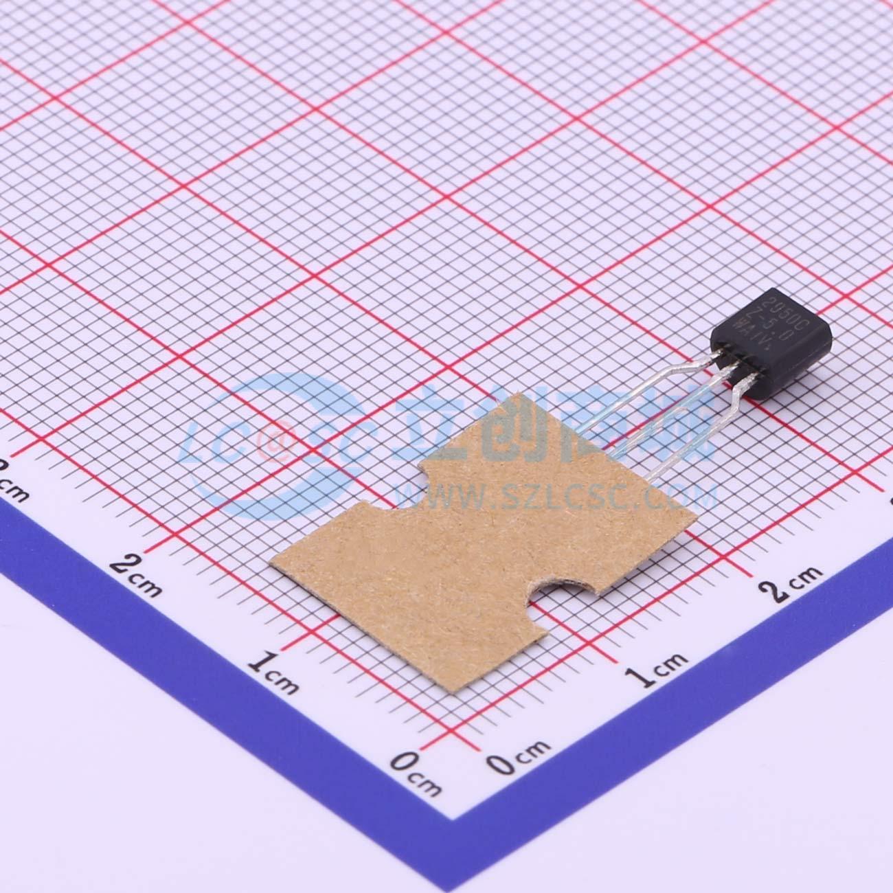 点击查看大图 LP2950CZ-5.0RAG实物图