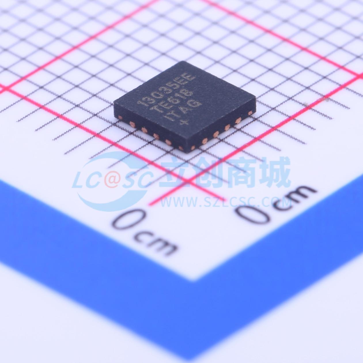 点击查看大图 MAX13035EETE+T实物图