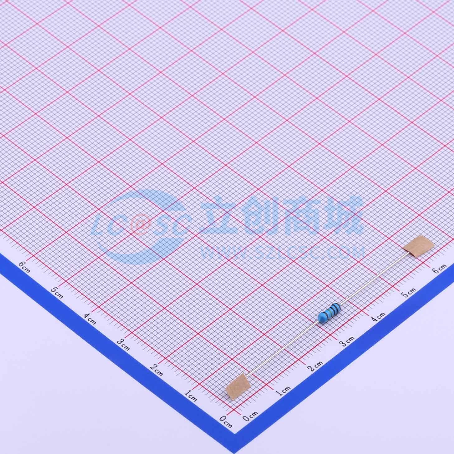 点击查看大图 RN 1/2WS 1M F T/B A1实物图