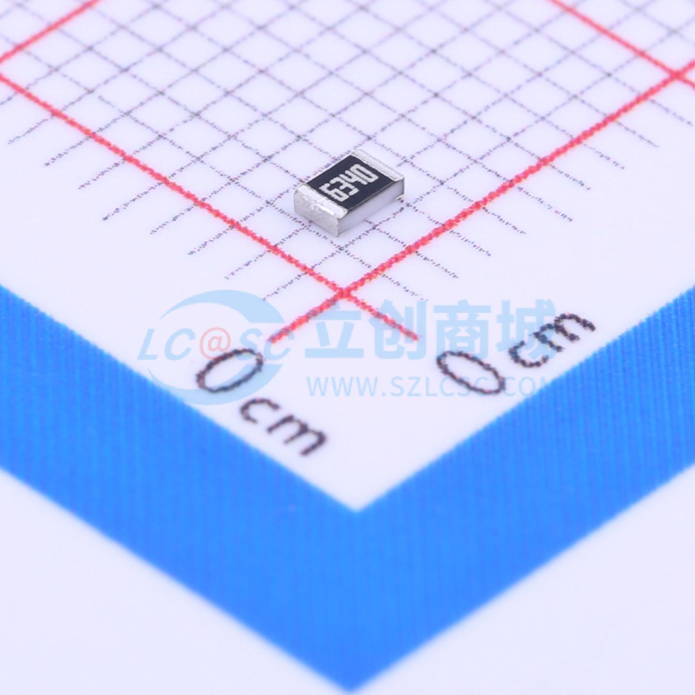 点击查看大图 AC0805FR-07634RL实物图