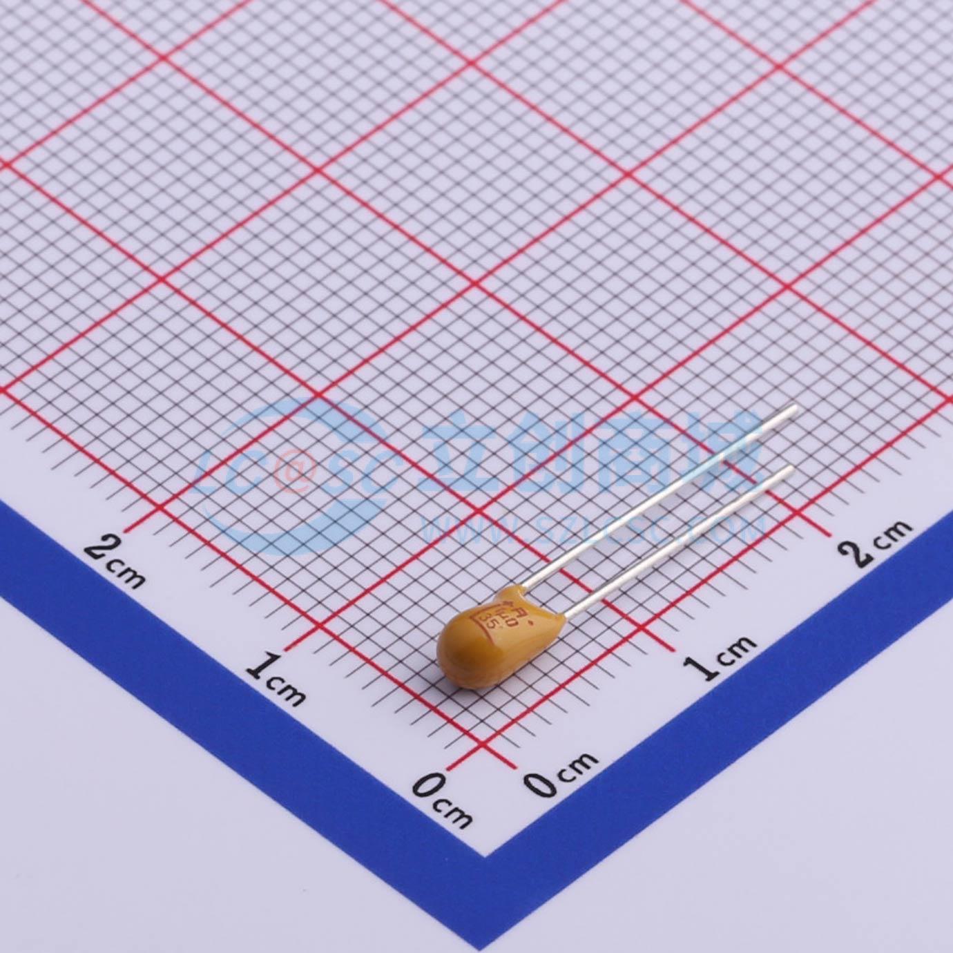 点击查看大图 TAP105M035SCS实物图