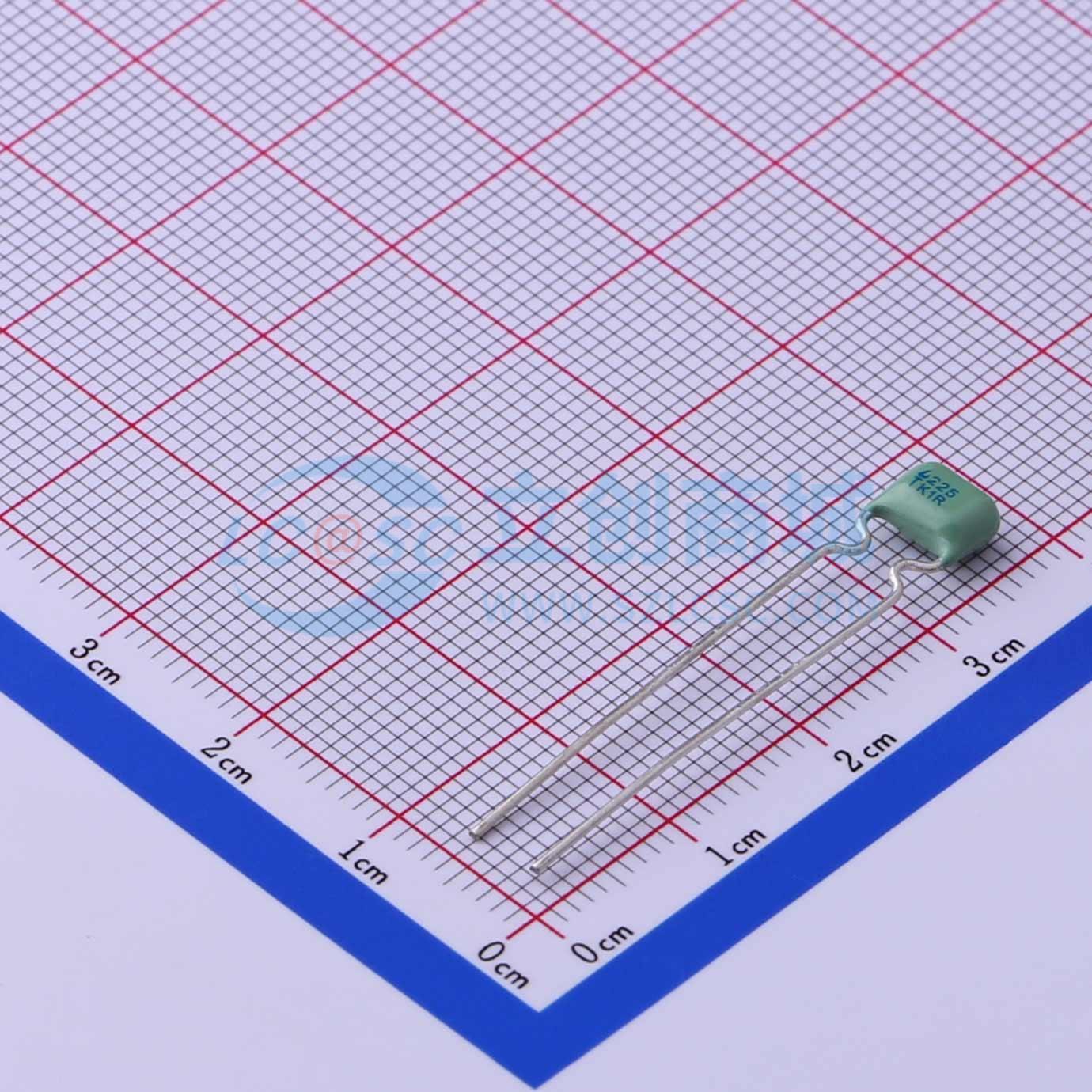 点击查看大图 CT4G-1812-2X1-100V-2.2uF-K实物图