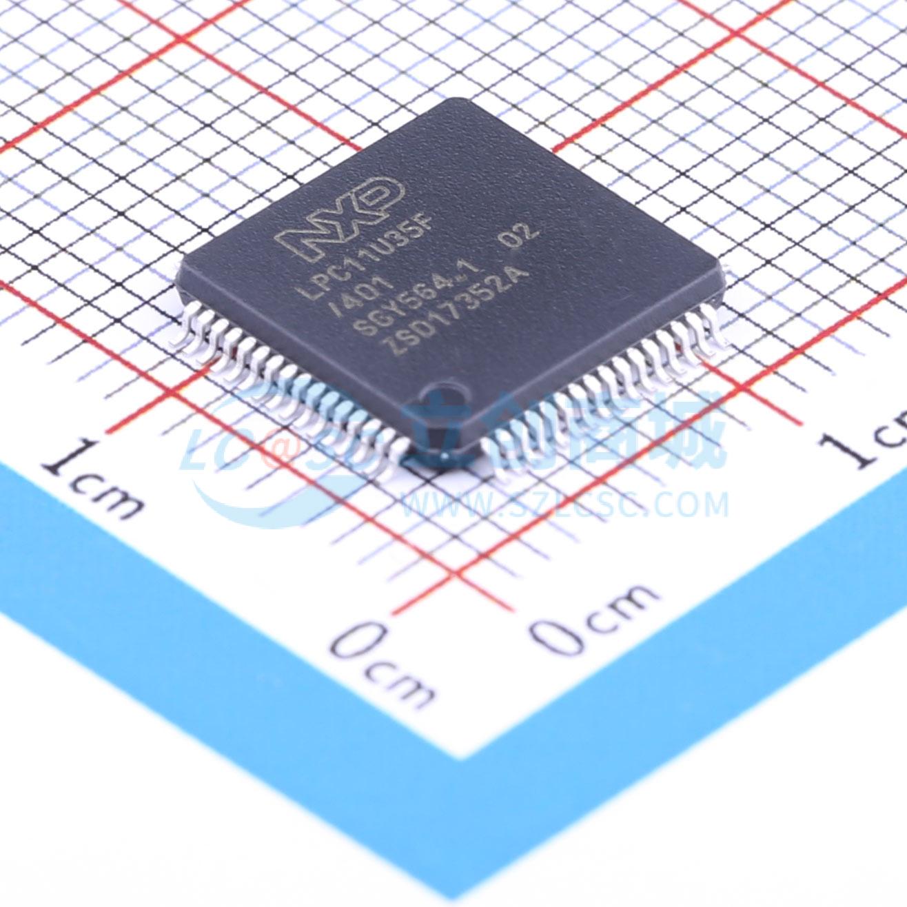 点击查看大图 LPC11U35FBD64/401实物图