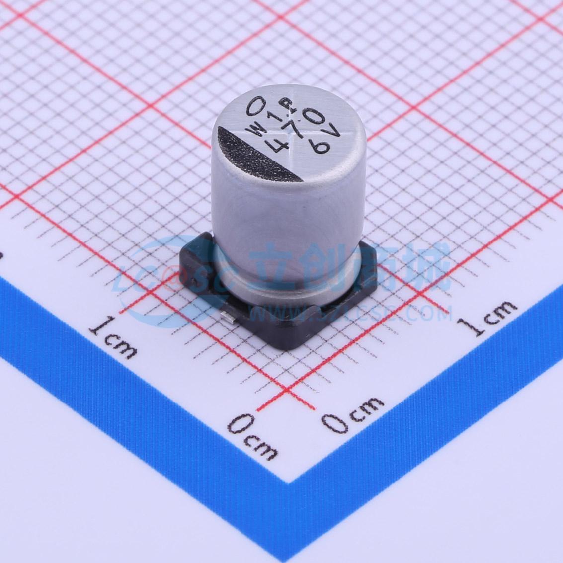 点击查看大图 UWT0J471MNL1GS实物图