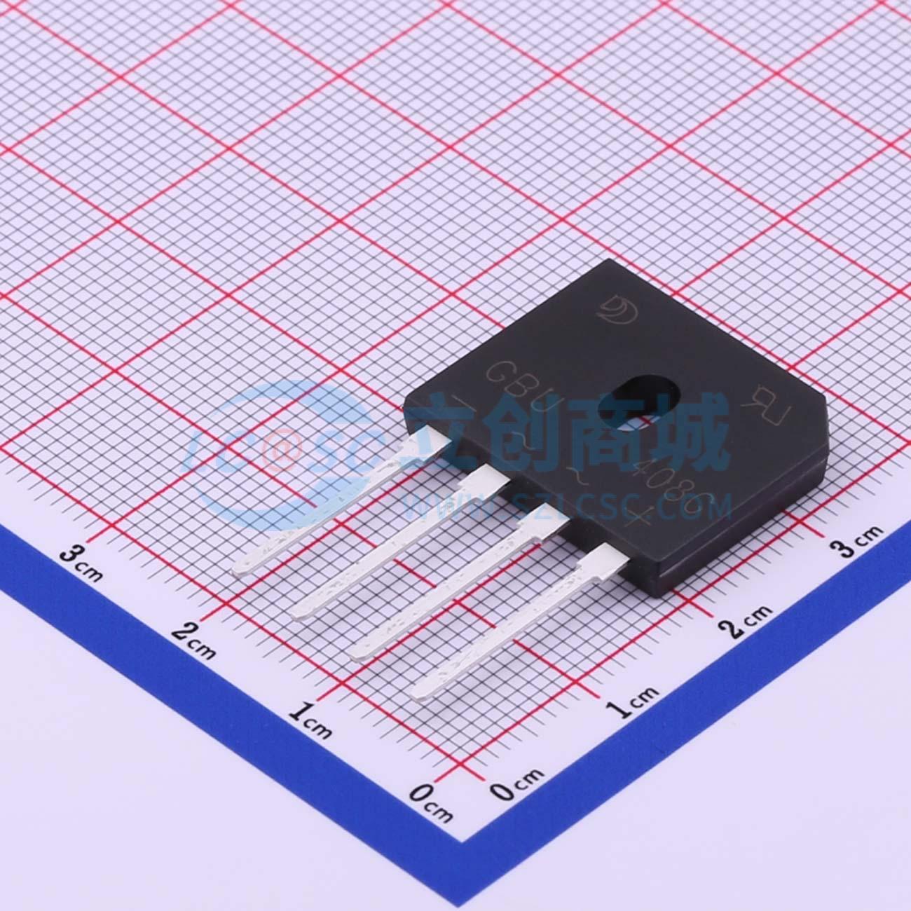 点击查看大图 GBU408G实物图