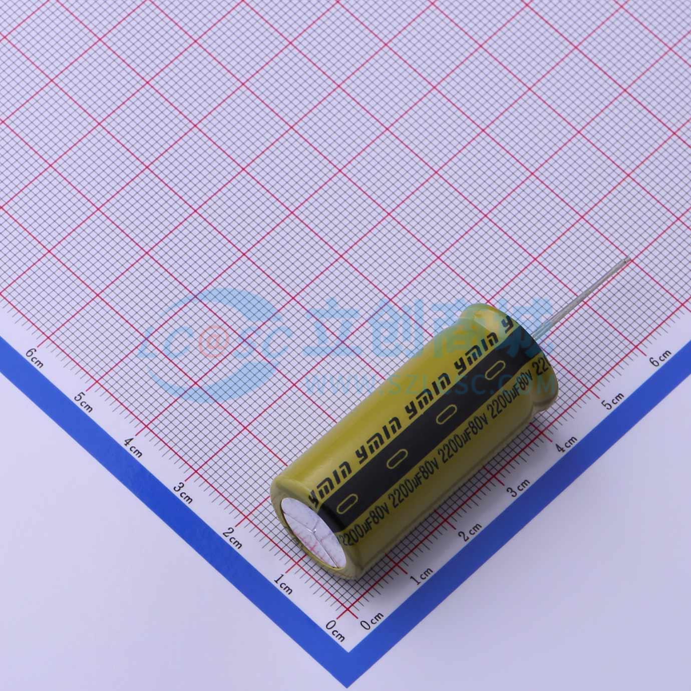 点击查看大图 LKMJ4001K222MF实物图