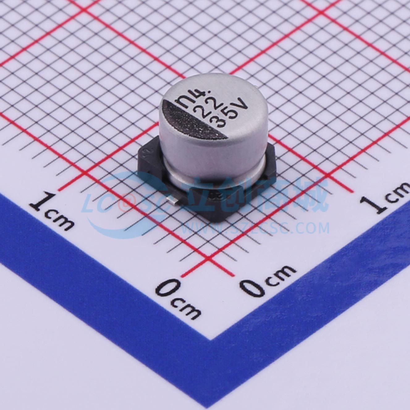 点击查看大图 UWX1V220MCL1GB实物图