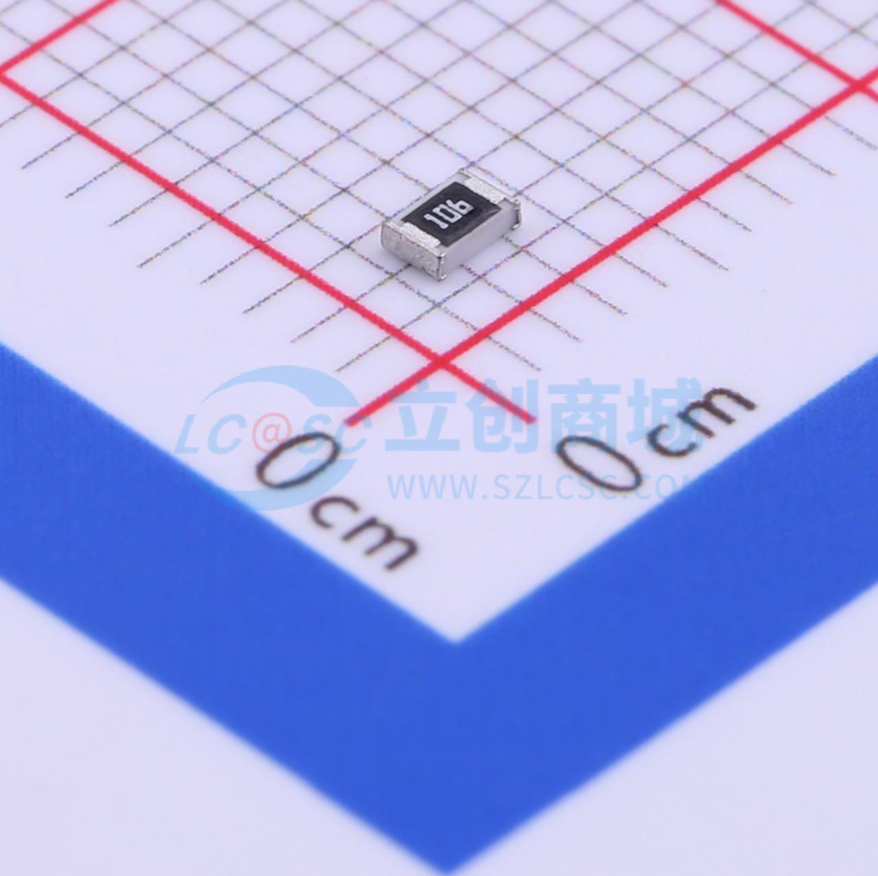点击查看大图 ERJ6GEYJ106V实物图